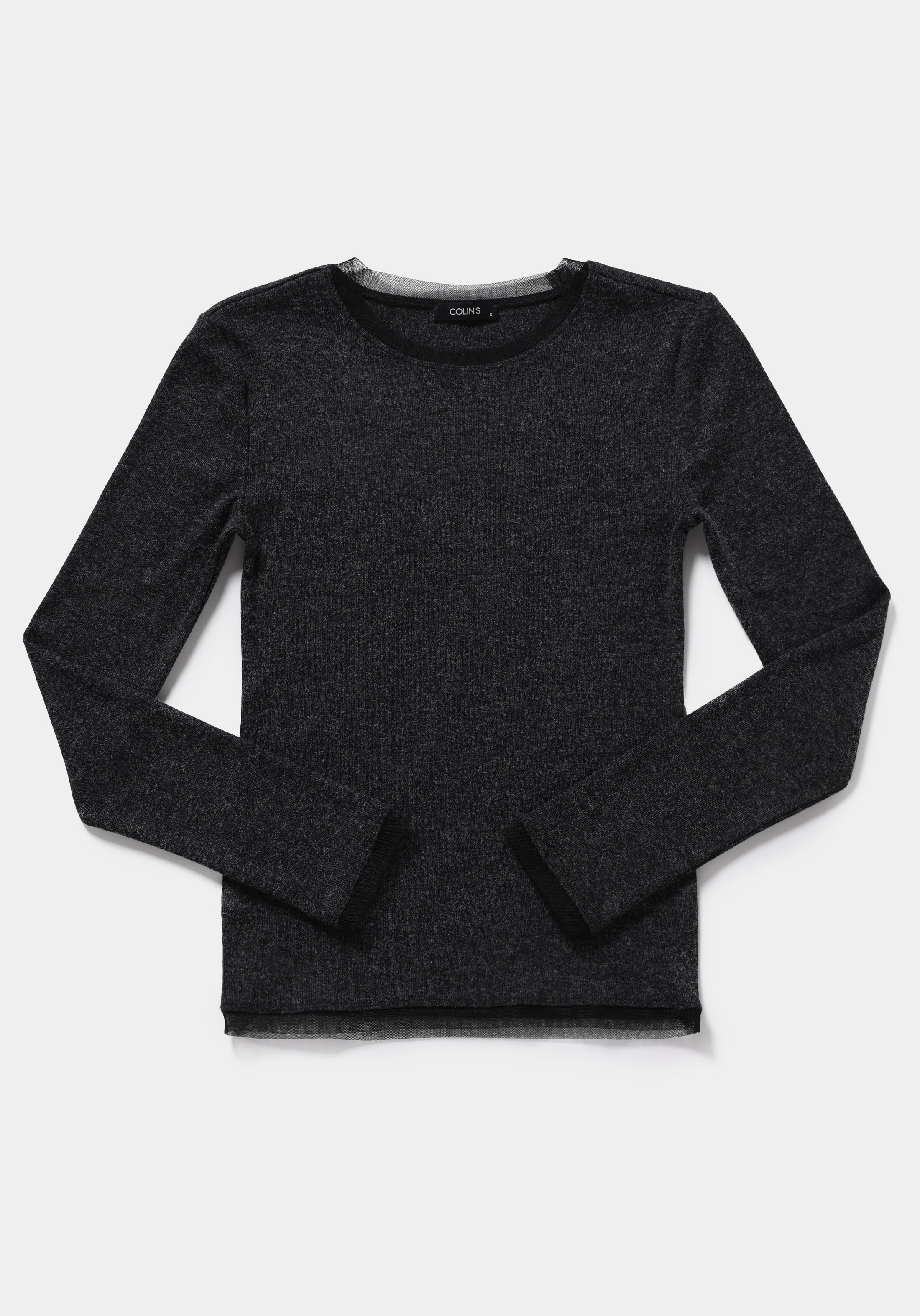 Slim Fit   Kadın Siyah  Tişört