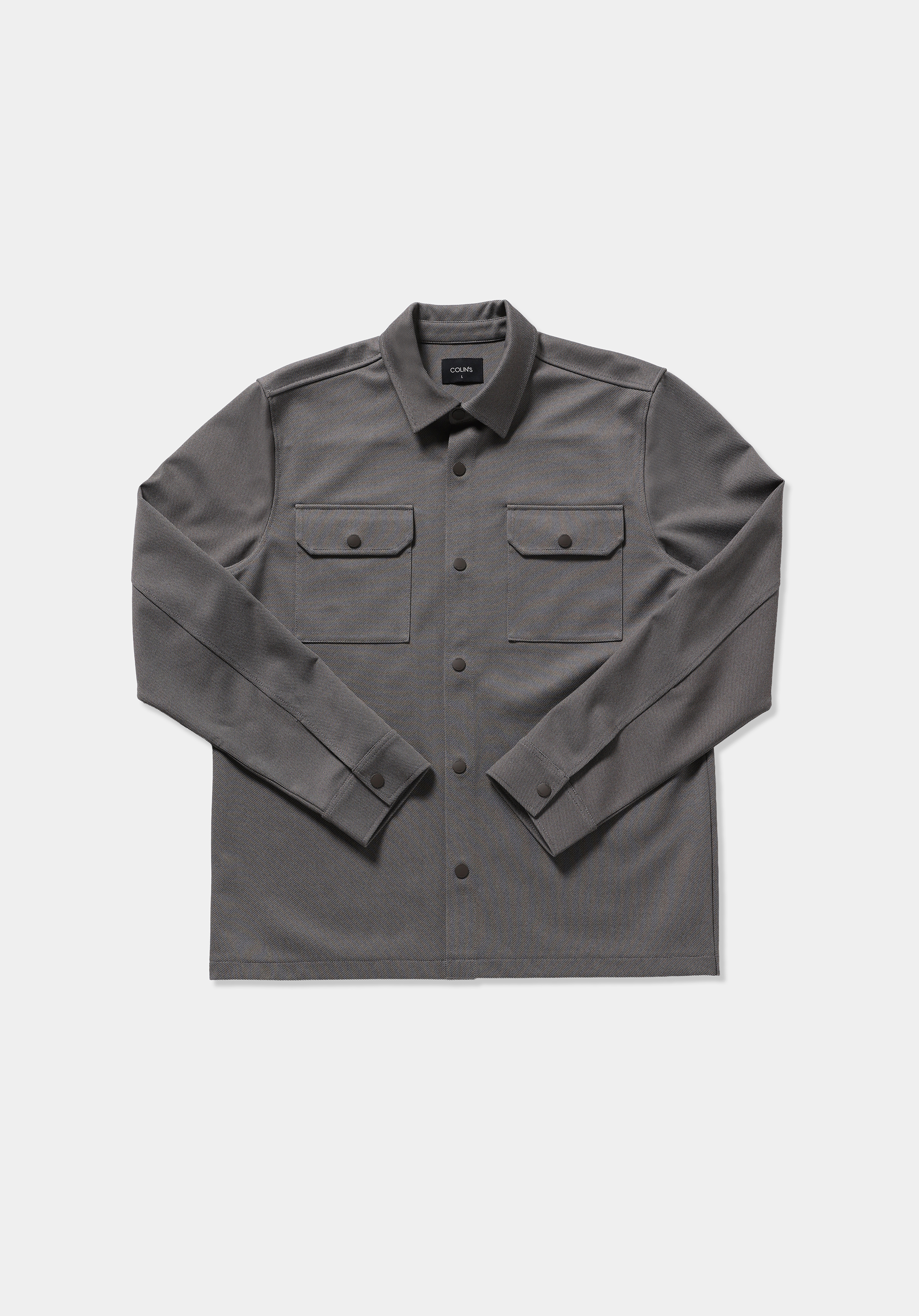 Regular Fit Çıtçıtlı   Erkek Kahverengi Ceket