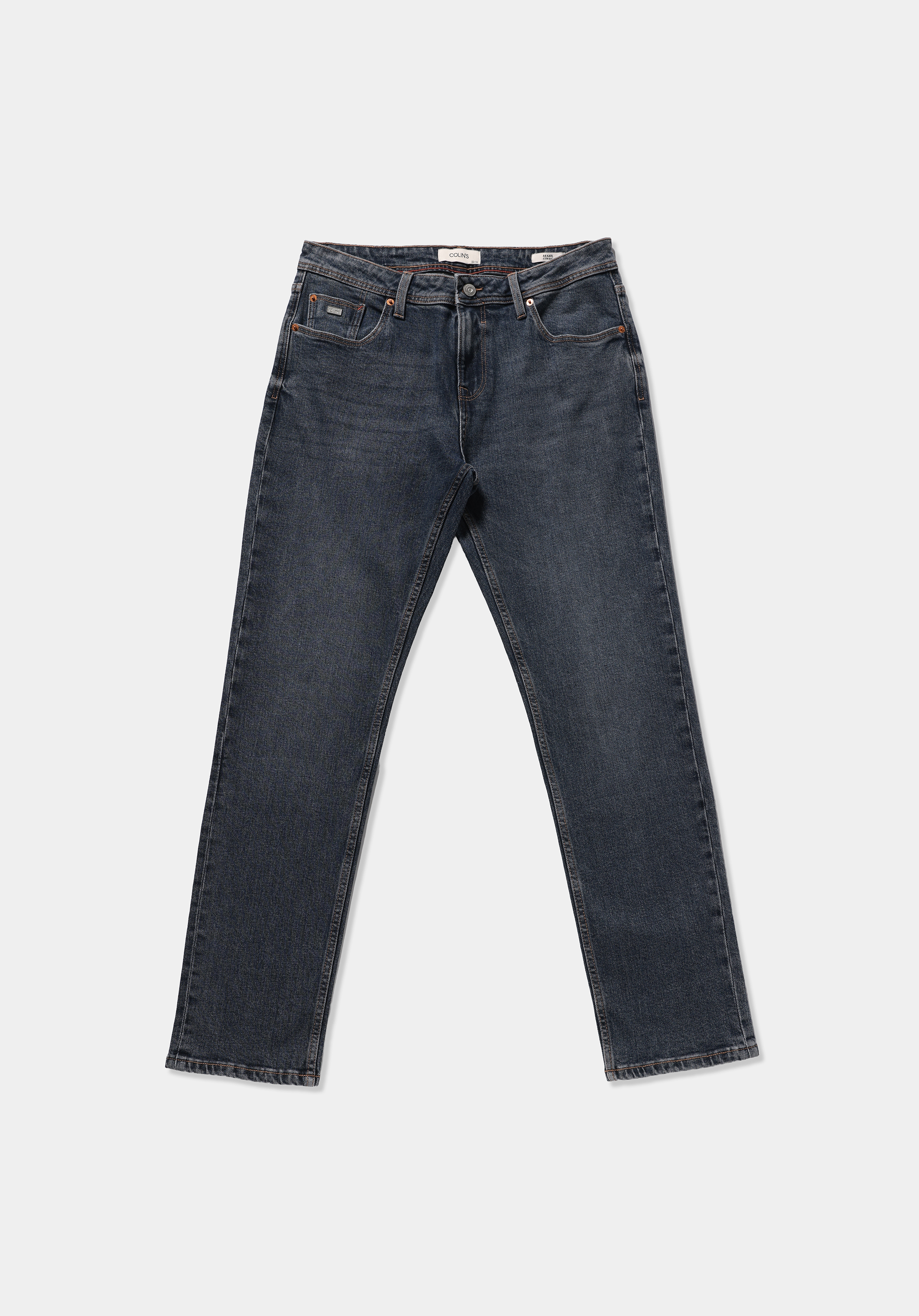 Straight Fit   Erkek Light İndigo Denim Jean Pantolon