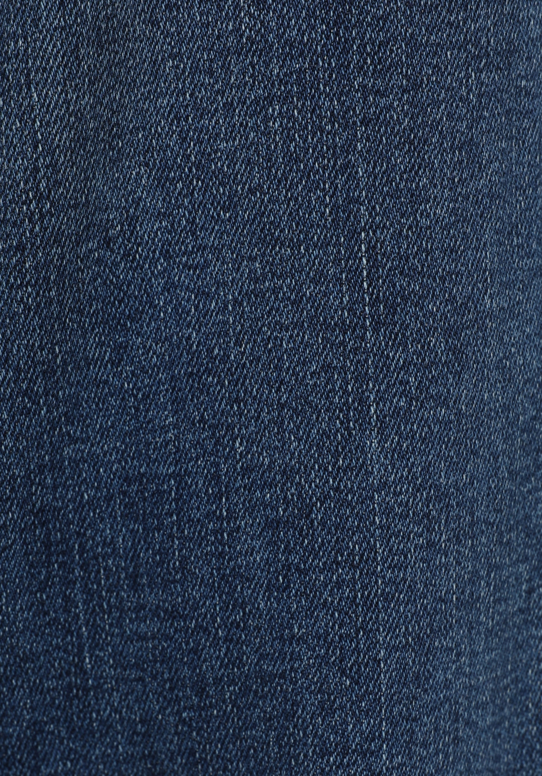 Slim Fit Düşük Bel Dar Paça Erkek Dark İndigo Denim Jean Pantolon