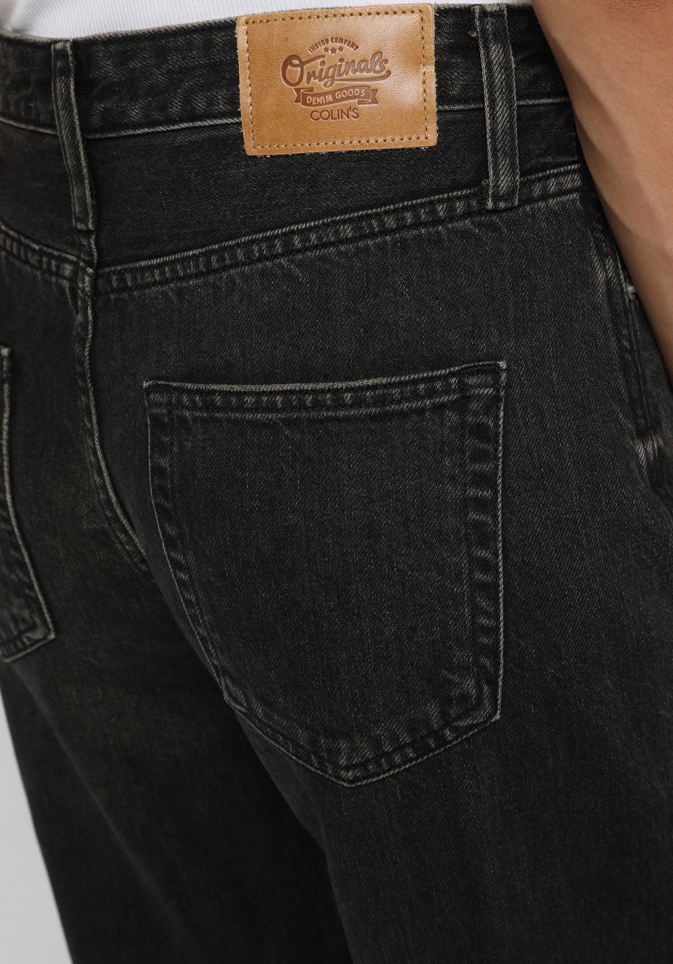 Baggy Fit   Kadın Over Dyed Denim Jean Pantolon