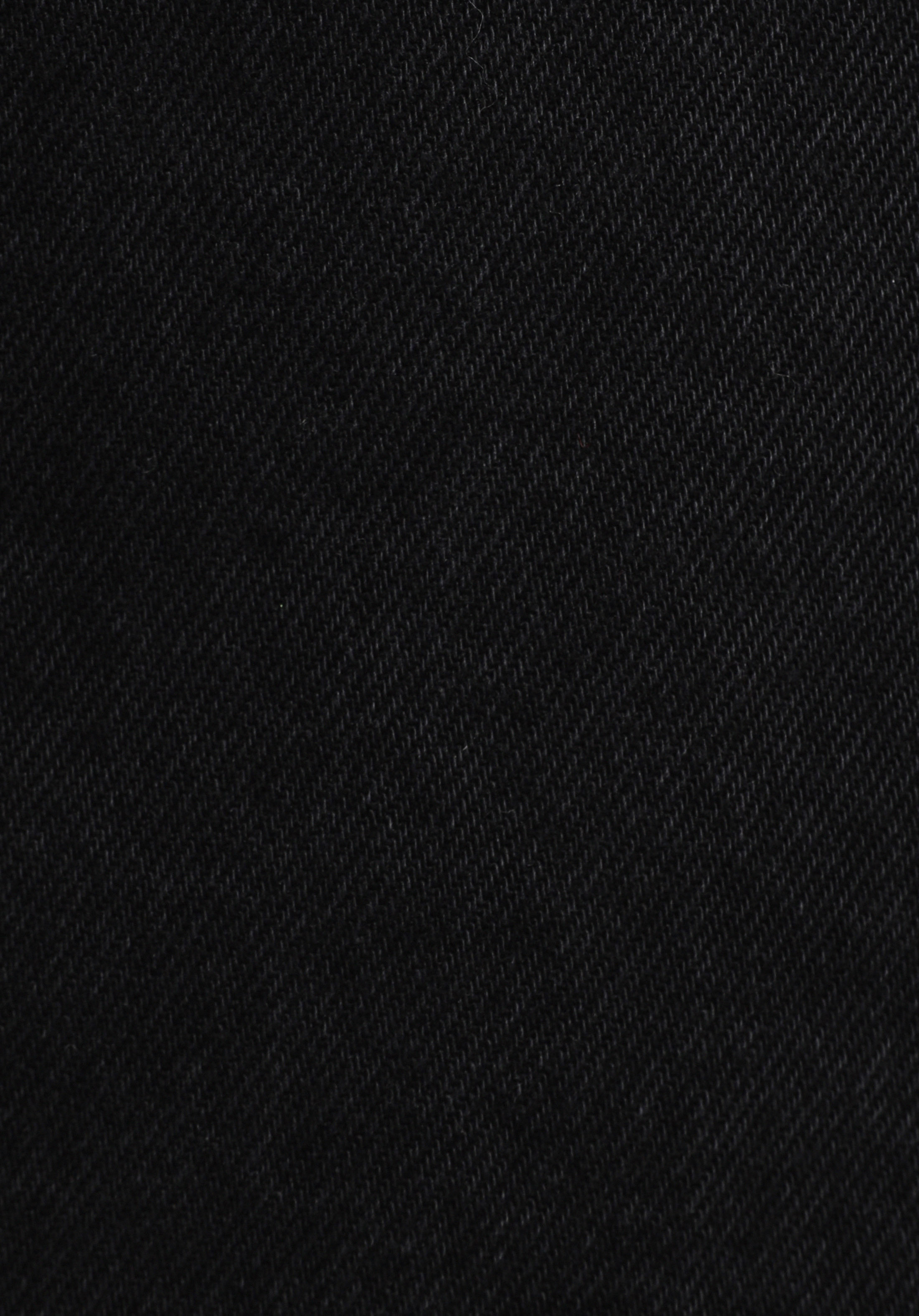 Slim Fit Düz Fermuarlı Kadın Black Black Denim Etek