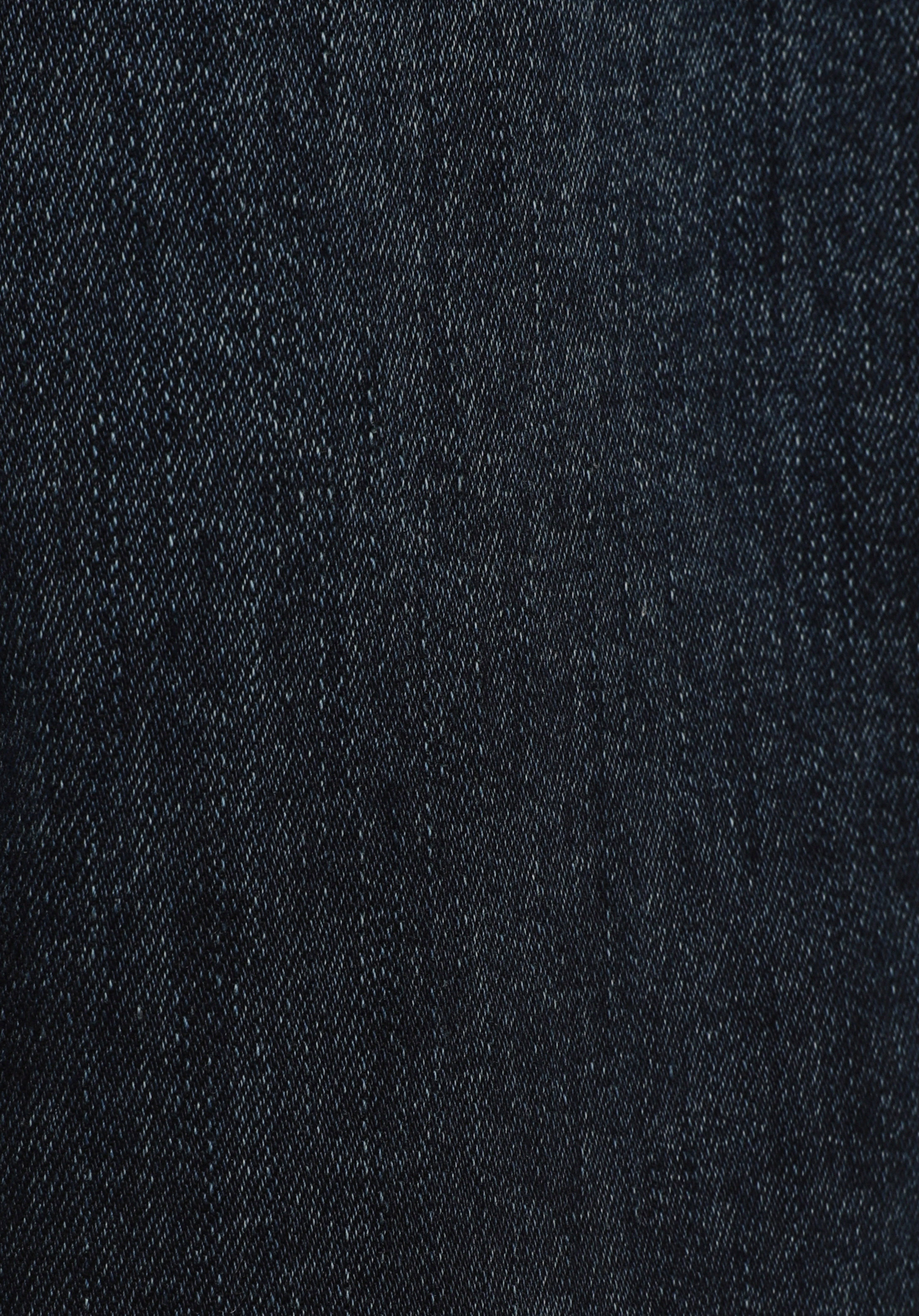 Loose Straight Fit   Erkek Blue Black Denim Jean Pantolon