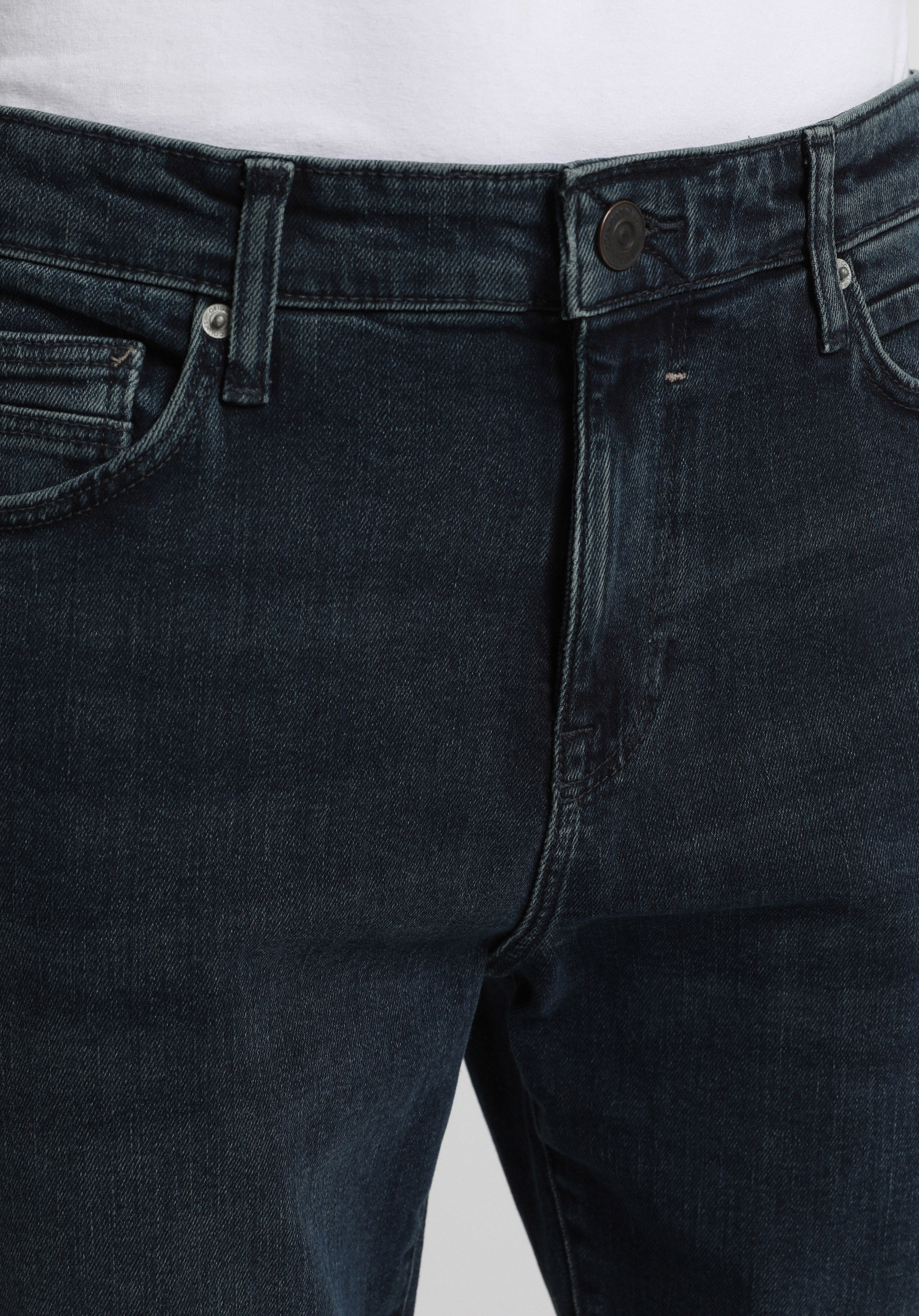 Skinny Fit   Erkek Over Dyed Denim Jean Pantolon