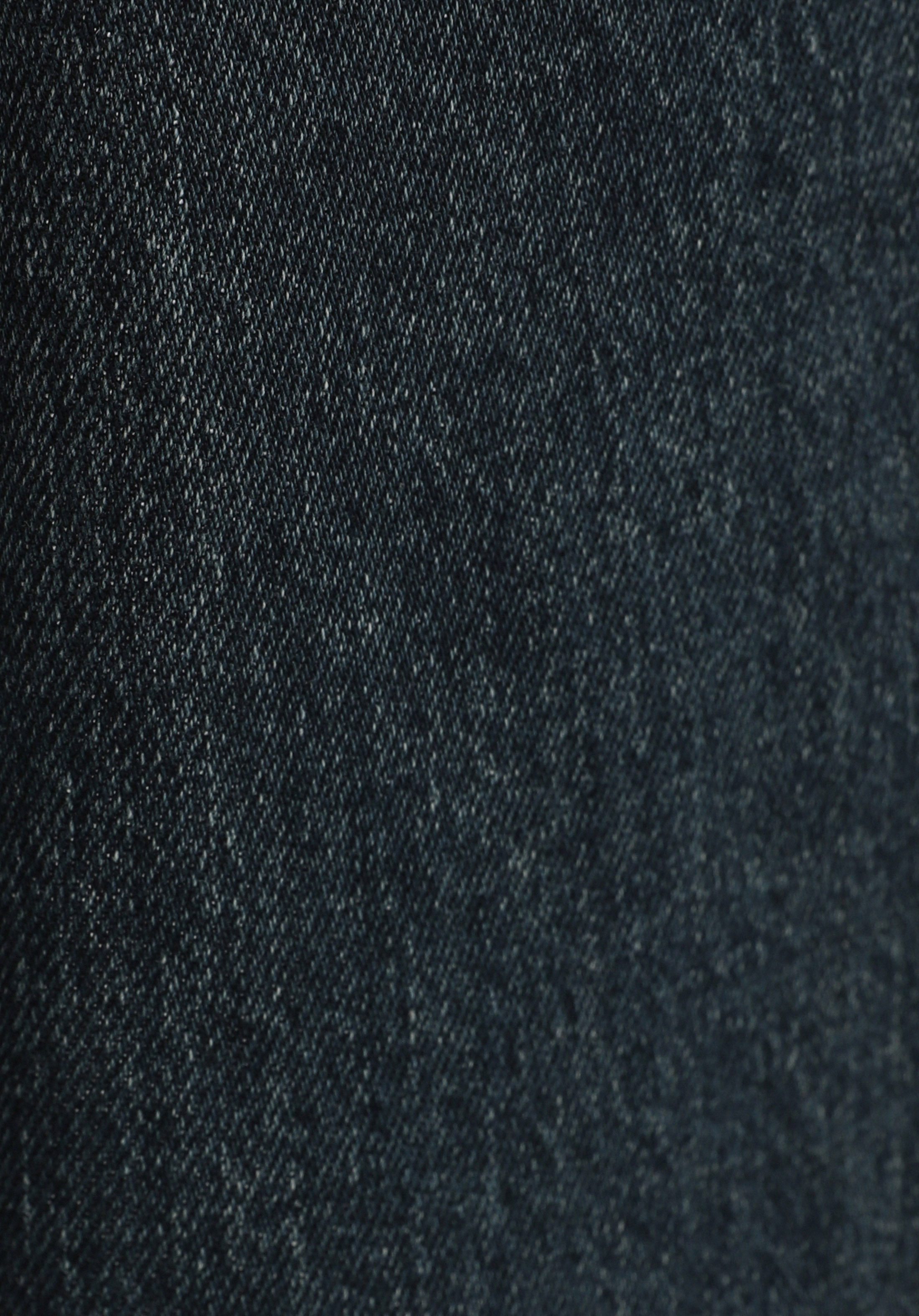 Wide Leg Fit   Kadın Blue Black Denim Jean Pantolon