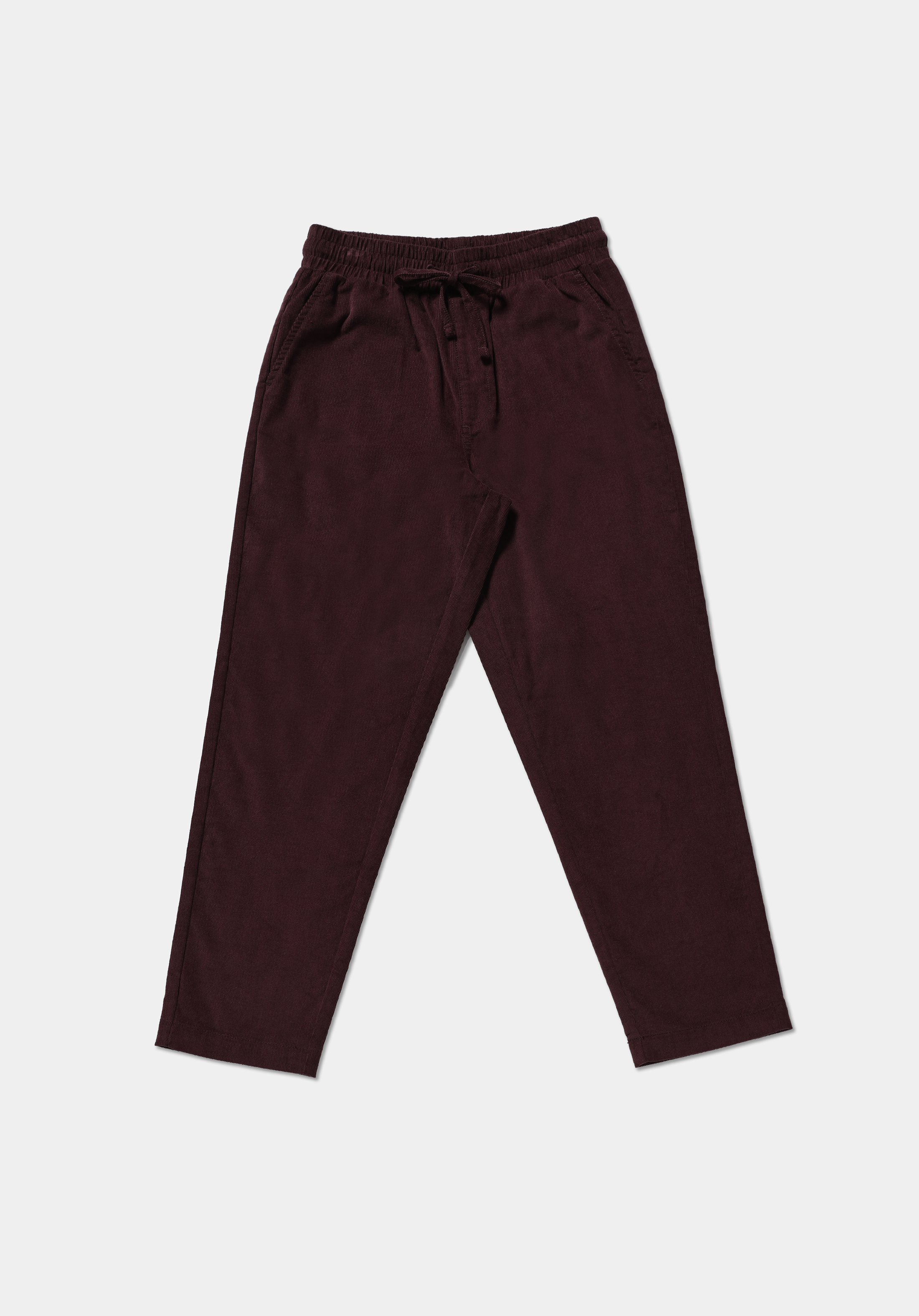 Regular Fit Yüksel Bel Düz Paça Kadın Mor  Pantolon