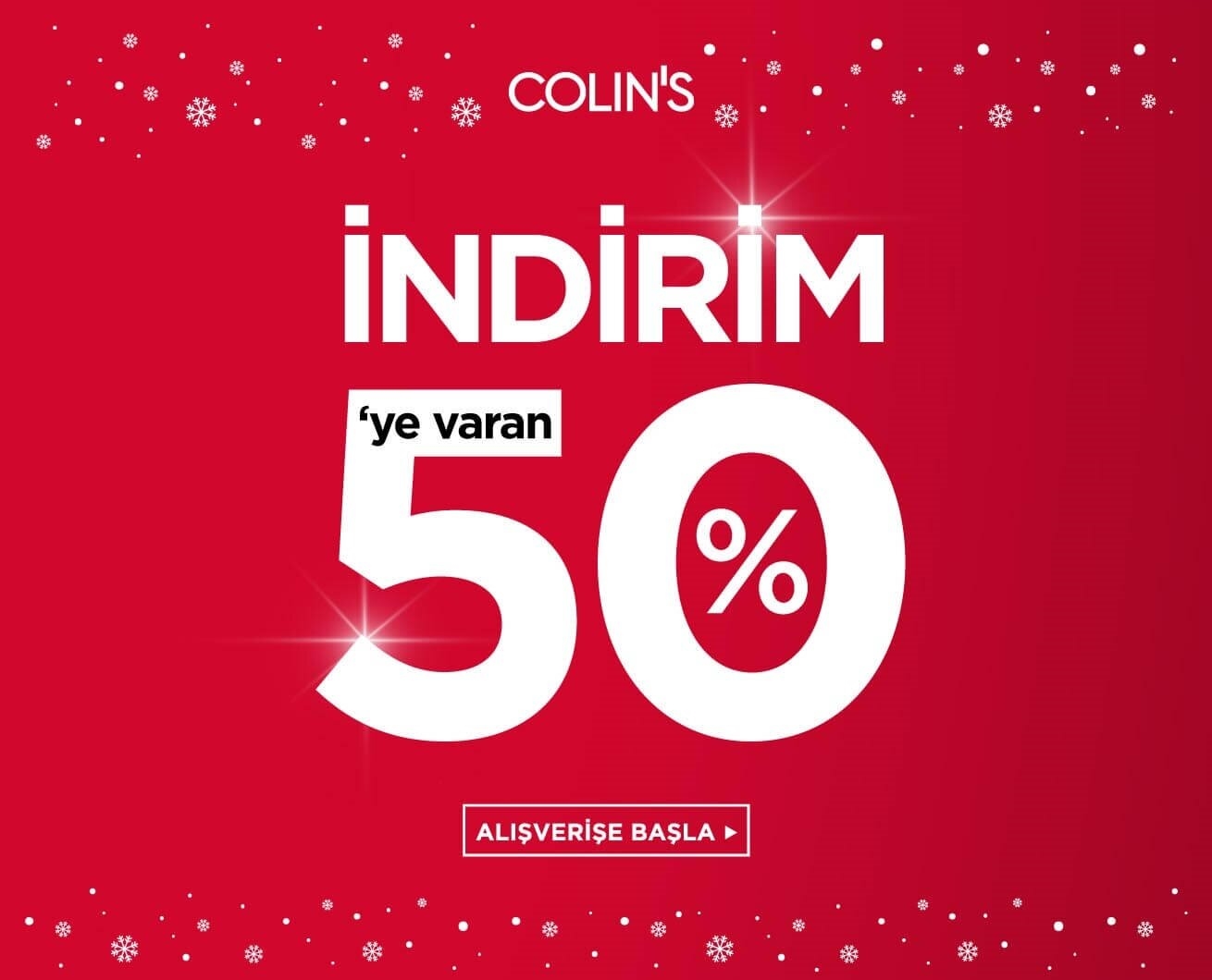 %50'ye varan indirim