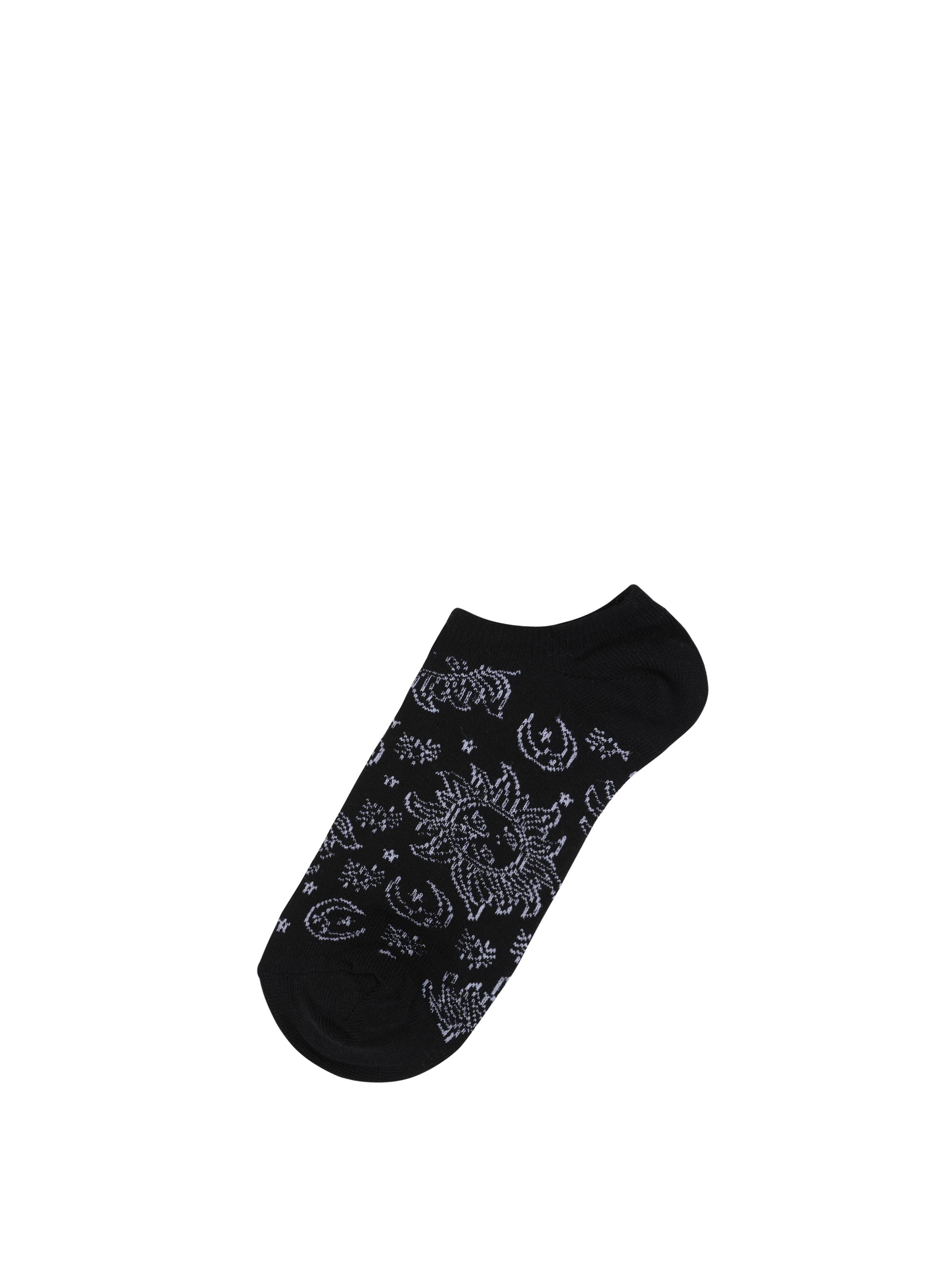 Baskılı Siyah Kadın Çorap Cl1062086
