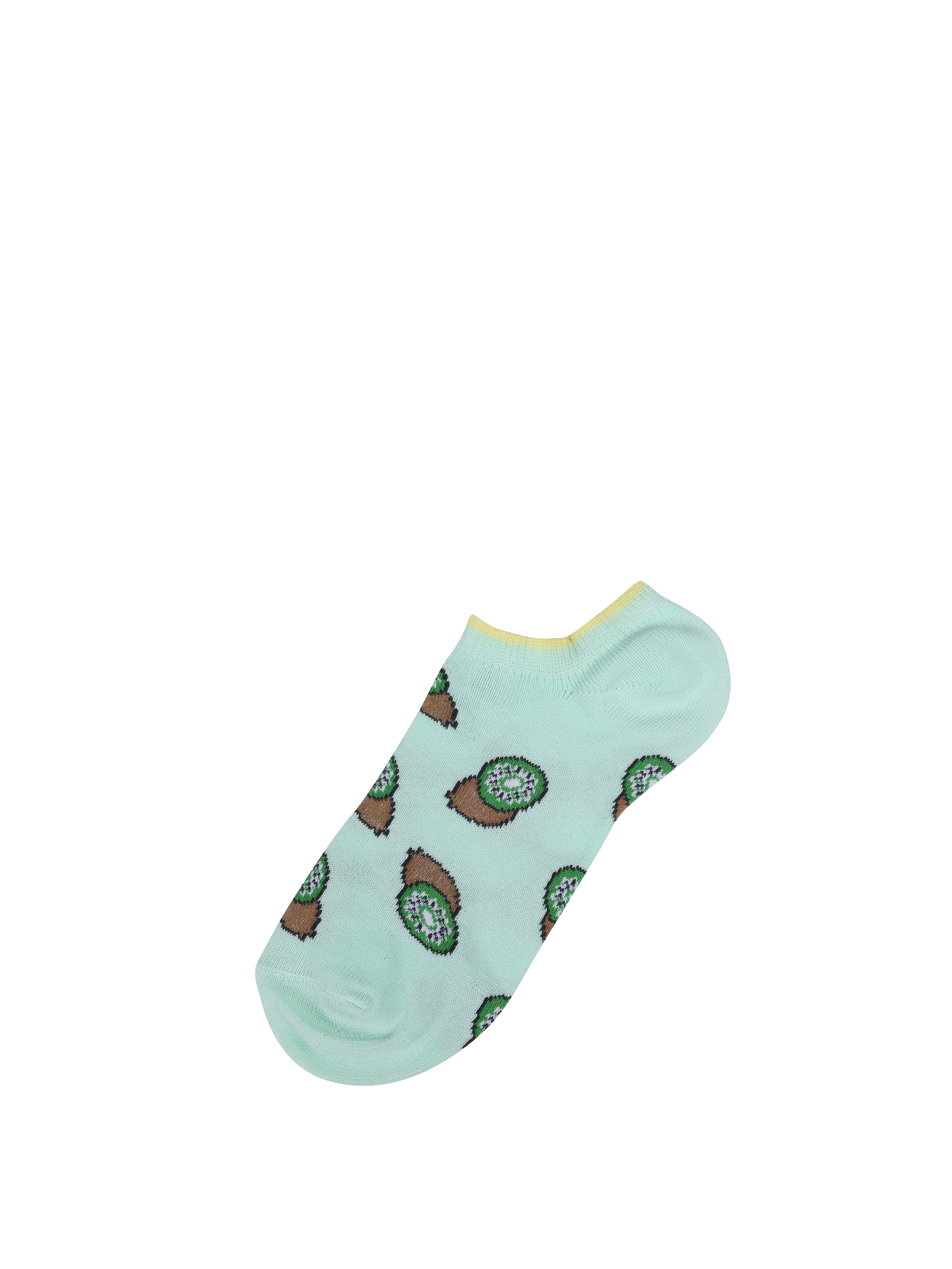 Baskılı Yeşil Kadın Çorap Cl1063025