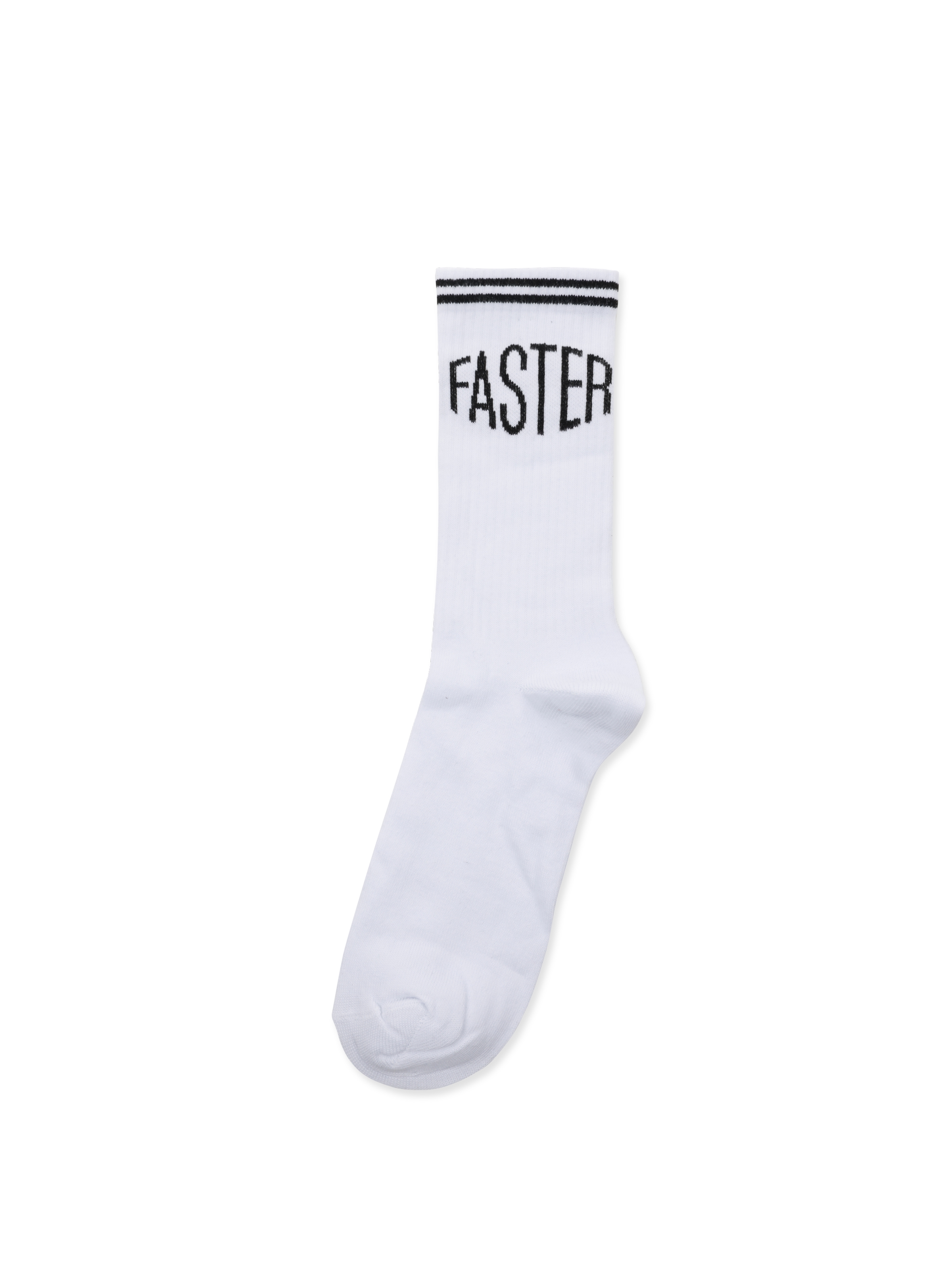 Uzun Baskılı Beyaz Erkek Çorap Cl1065420