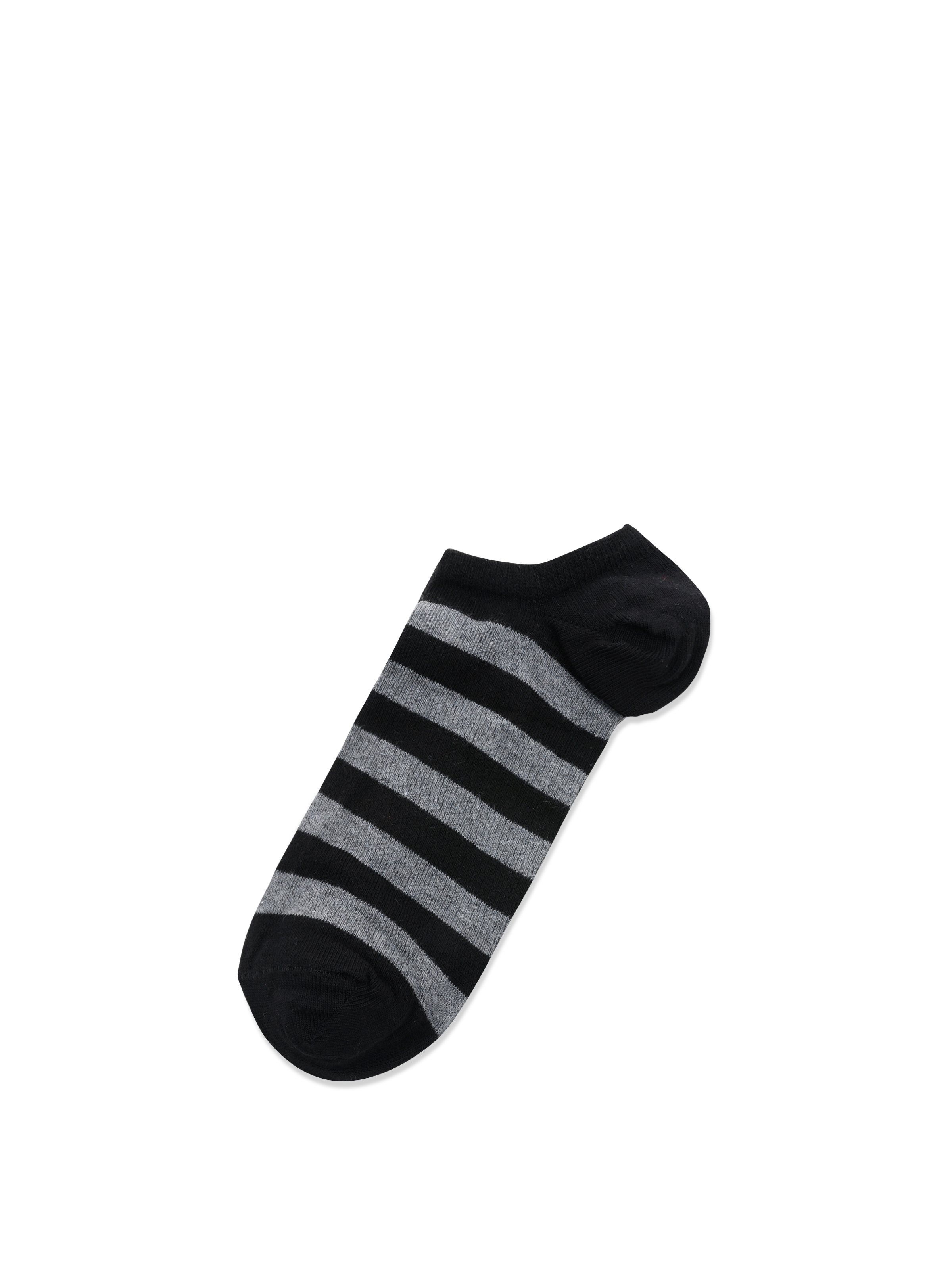 Çizgili Babet Siyah Erkek Çorap