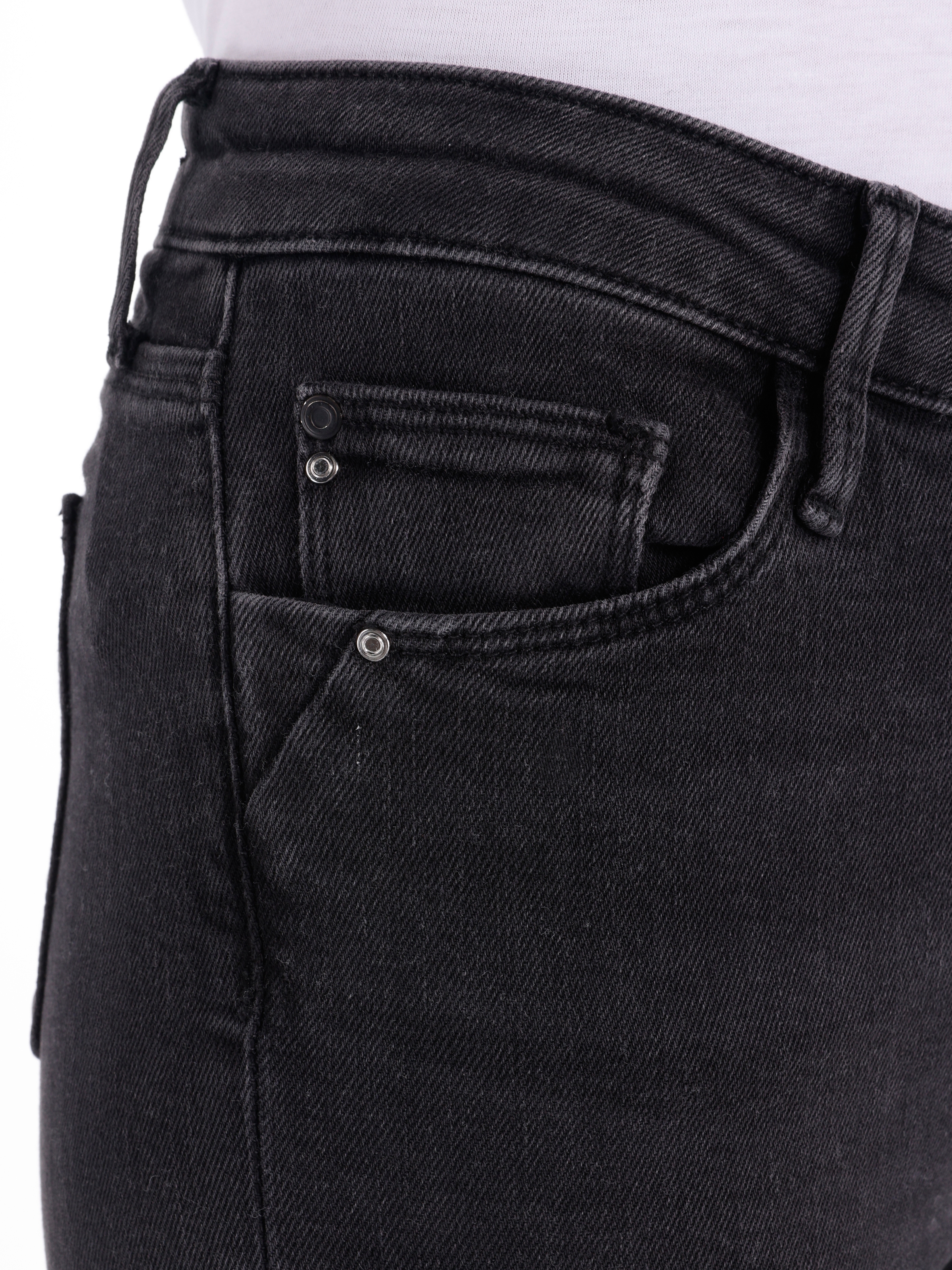 759 Lara Süper Slim Fit Normal Bel Dar Paça Siyah Kadın Pantolon Cl1066383