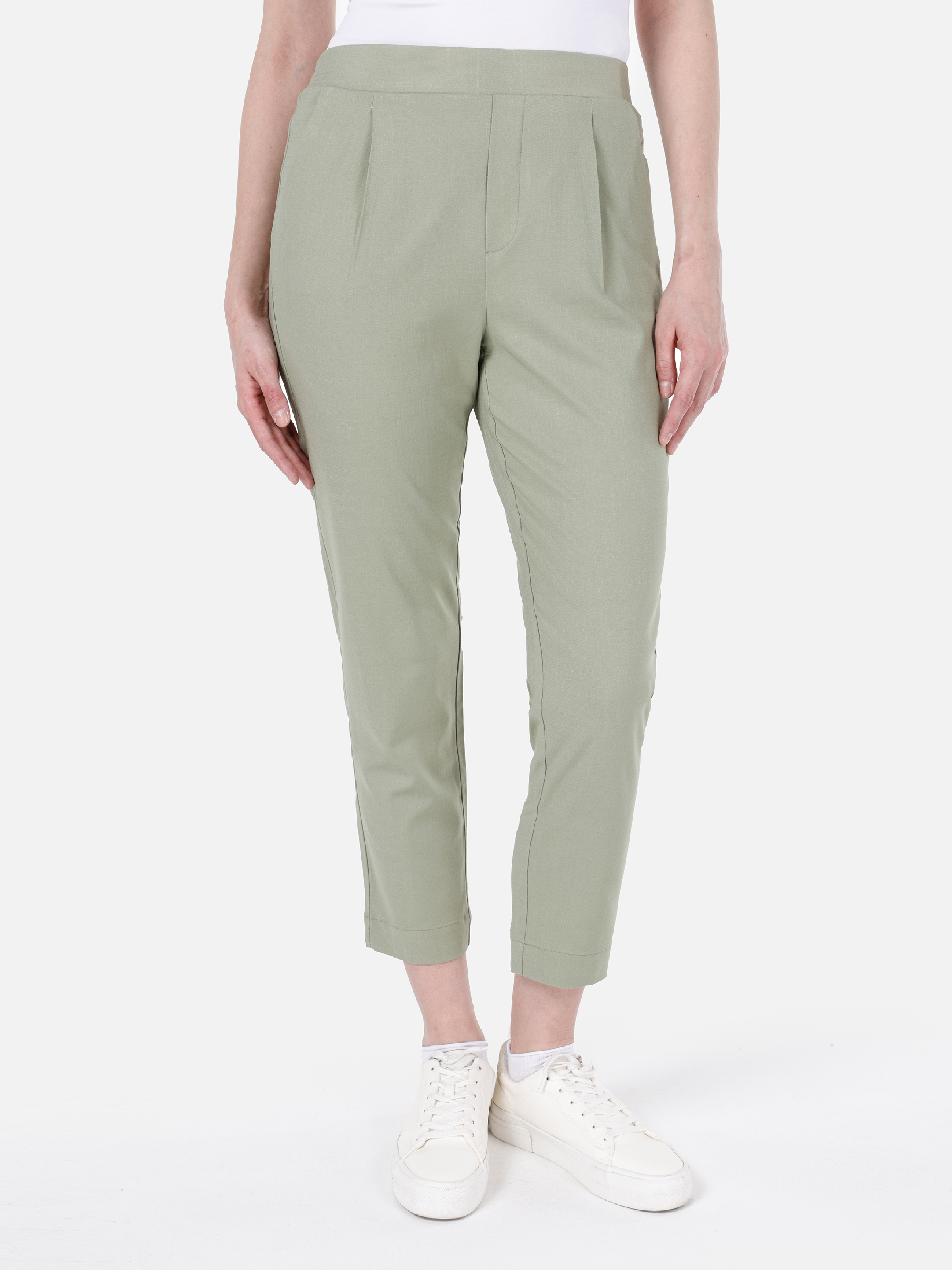 Yeşil Kadın Pantolon CL1068239