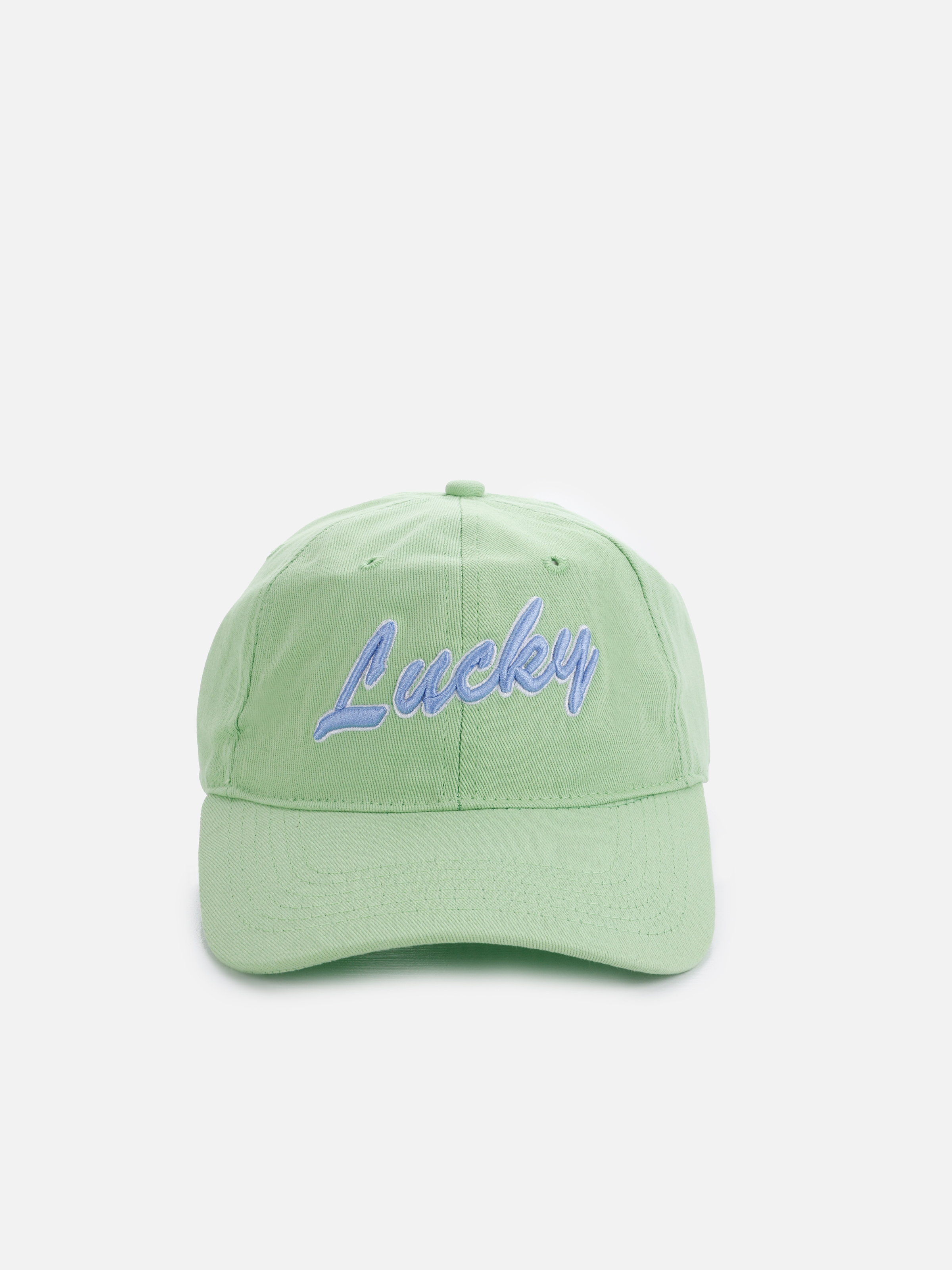 Baskılı Yeşil Kadın Şapka