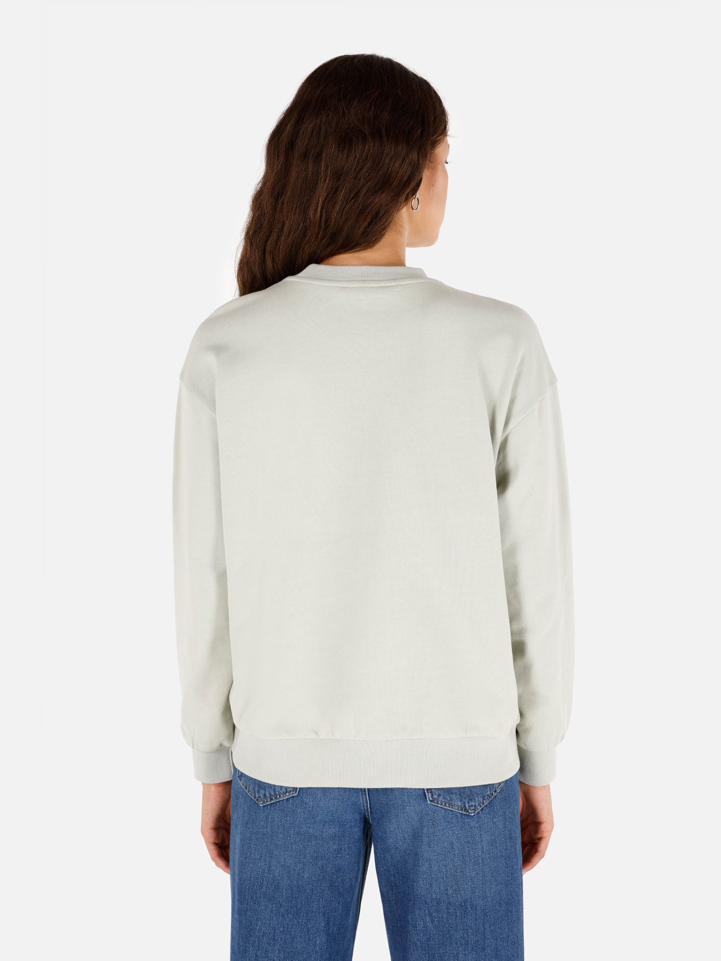 Yeşil Kadın Sweatshirt