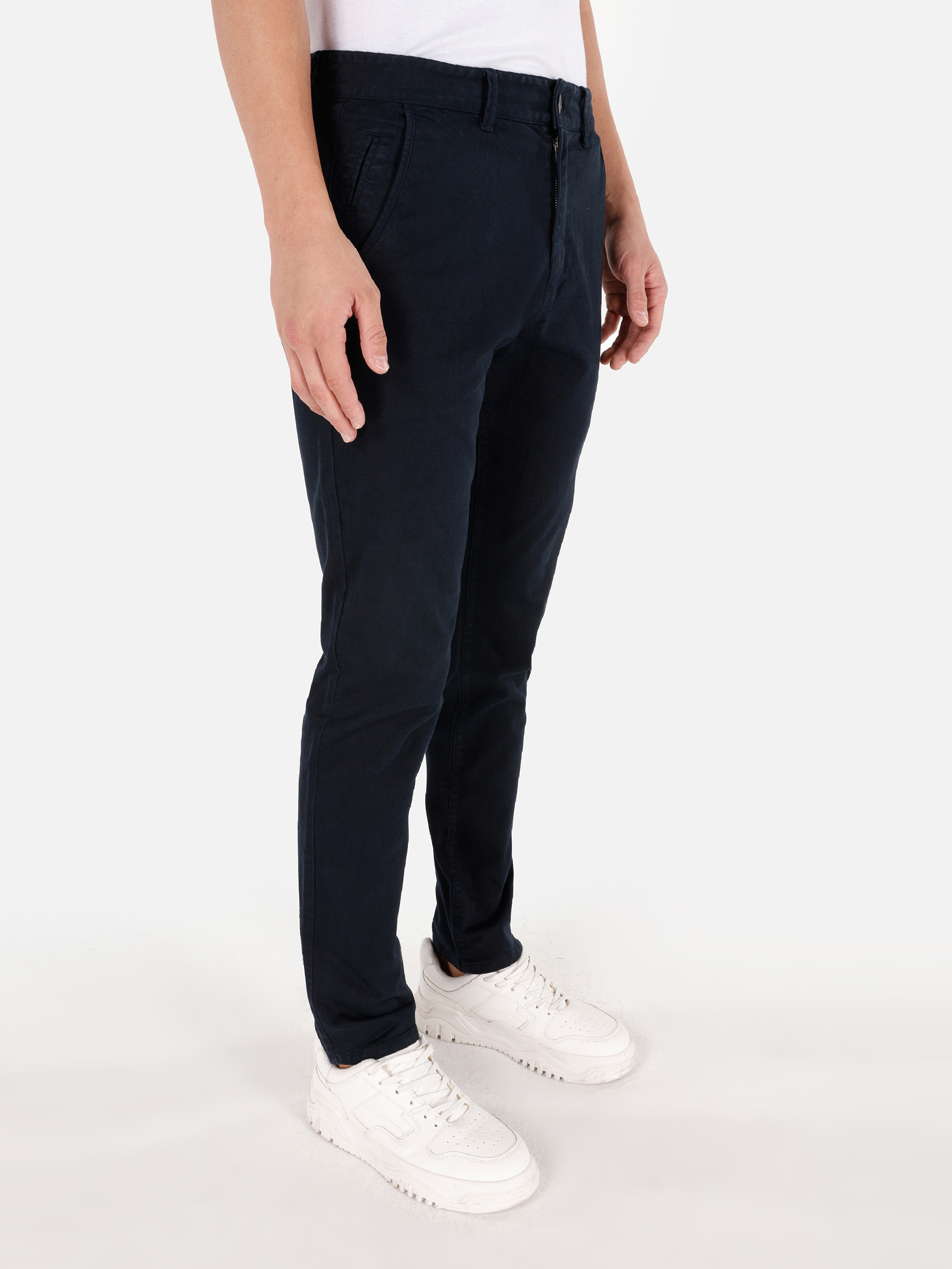 Show details for Navy Men Pants