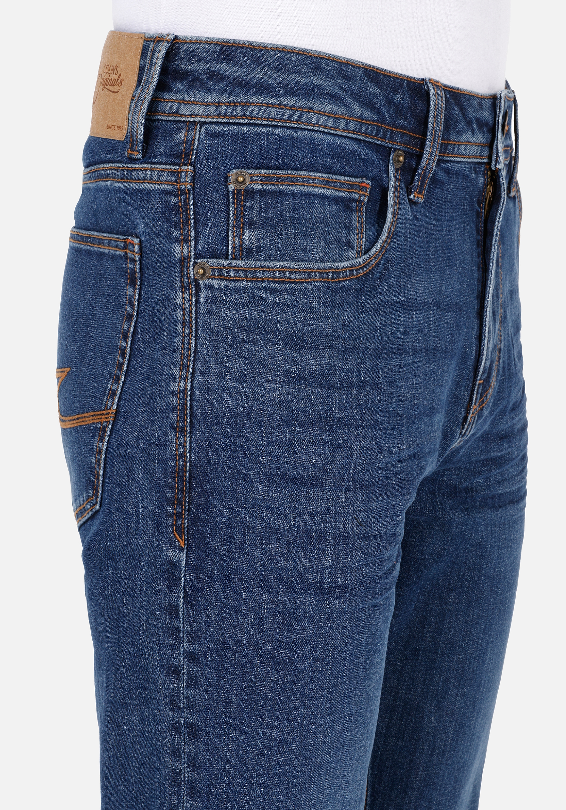 067 Jack Regular Fit Orta Bel Daralan Paça Erkek Mavi Jean Pantolon Cl1071255