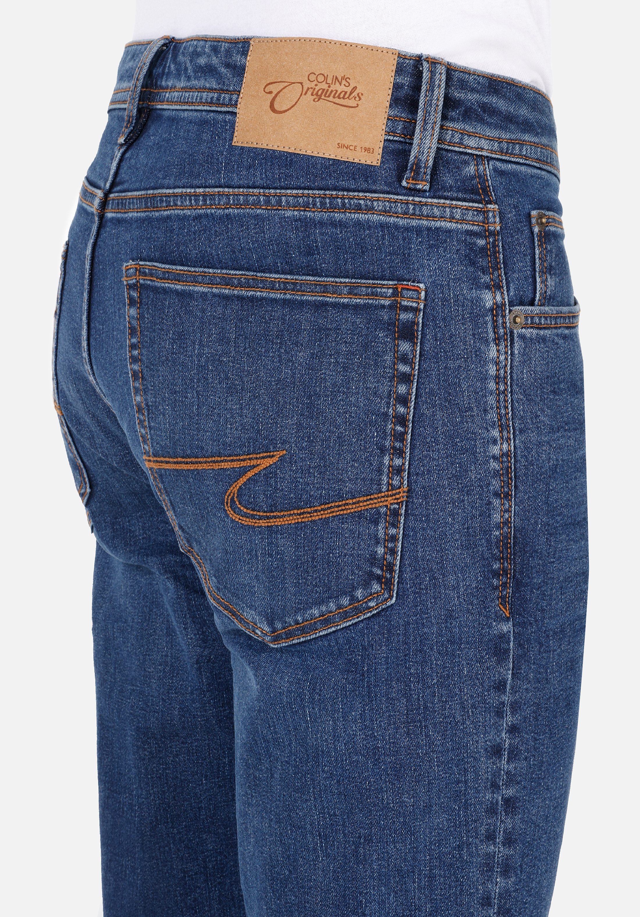 067 Jack Regular Fit Orta Bel Daralan Paça Erkek Mavi Jean Pantolon Cl1071255