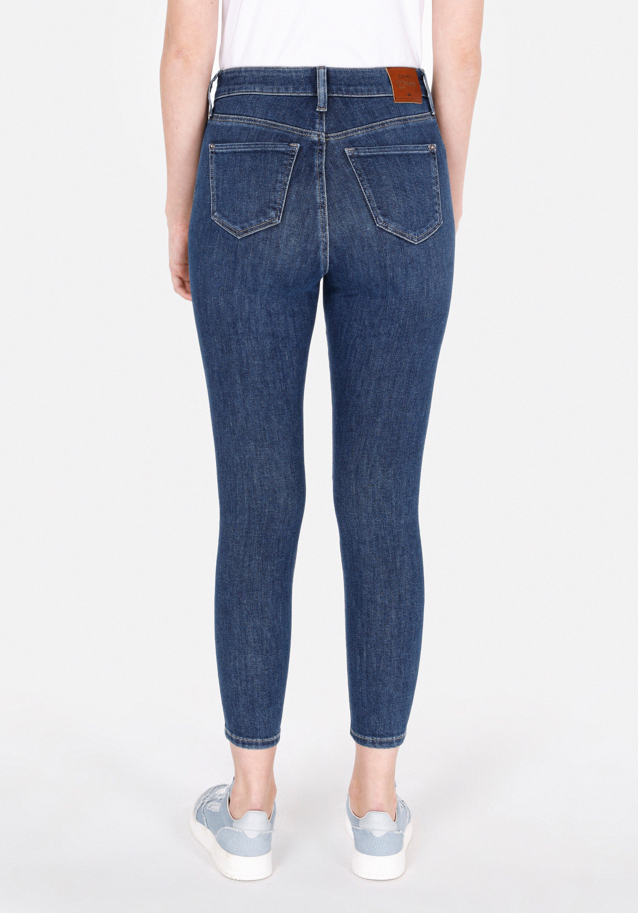 760 Dıana Skinny Fit   Kadın Mavi Jean Pantolon Cl1072452