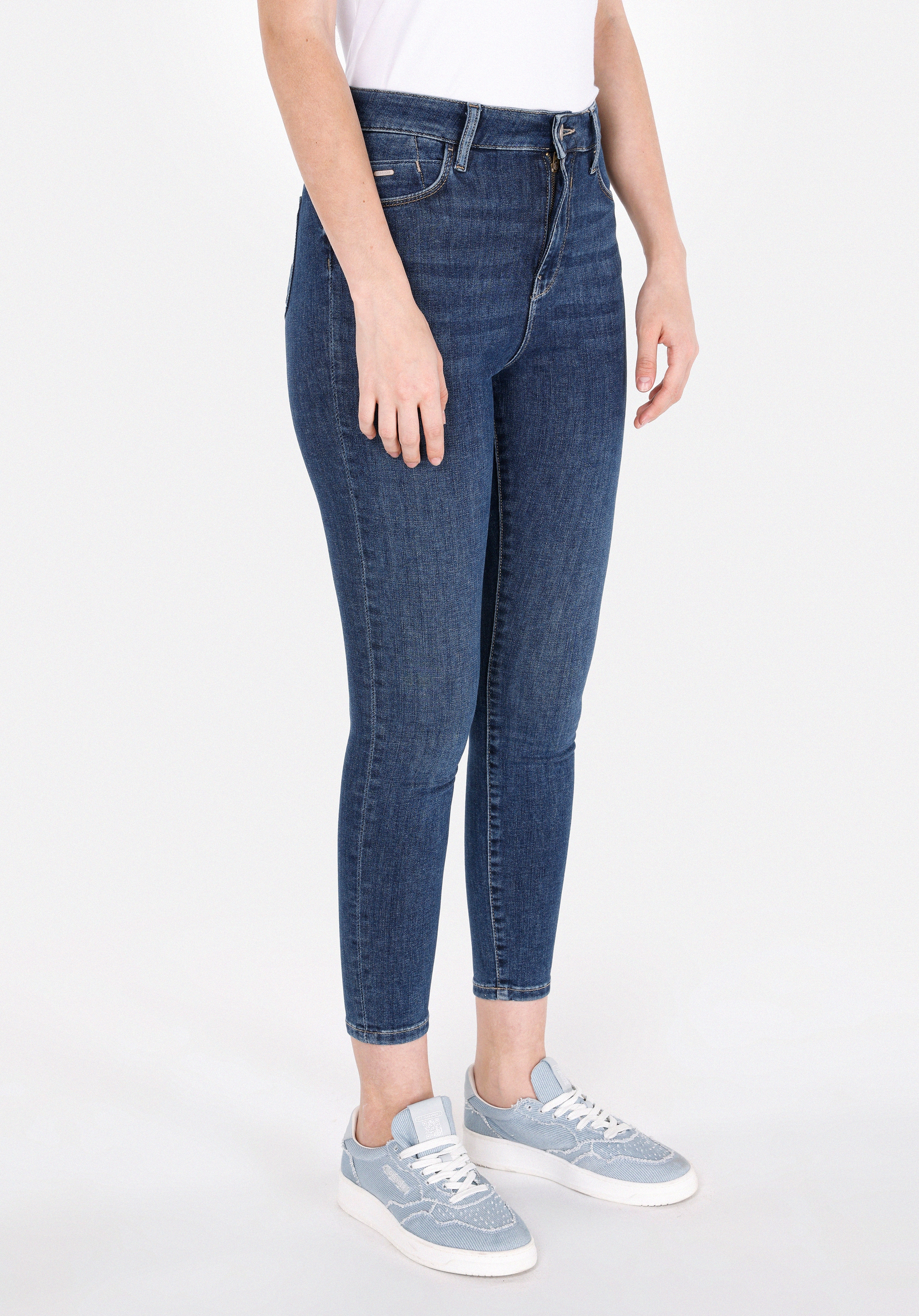 760 Dıana Skinny Fit   Kadın Mavi Jean Pantolon Cl1072452