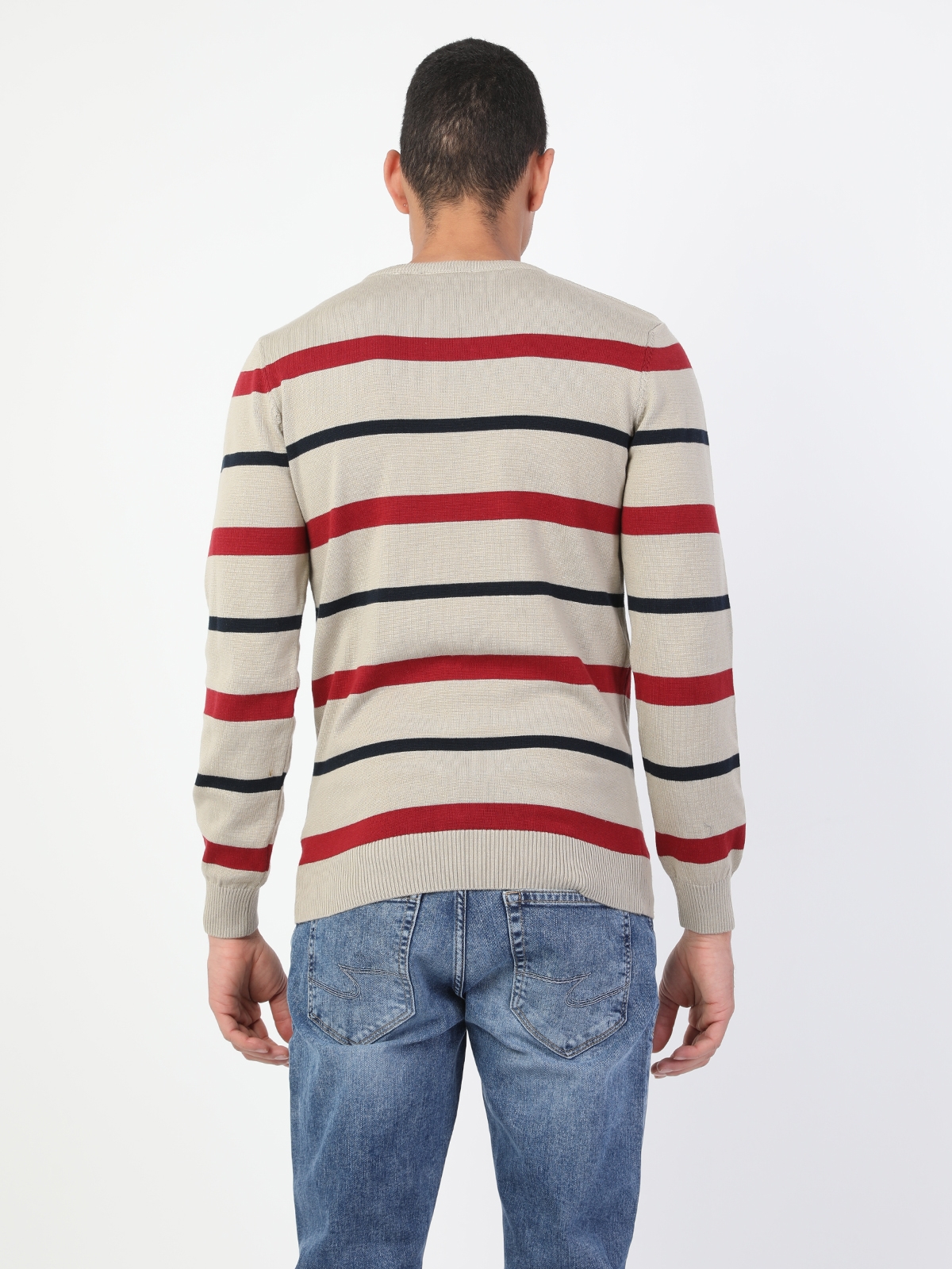 Colins Beıge Men Sweaters. 2