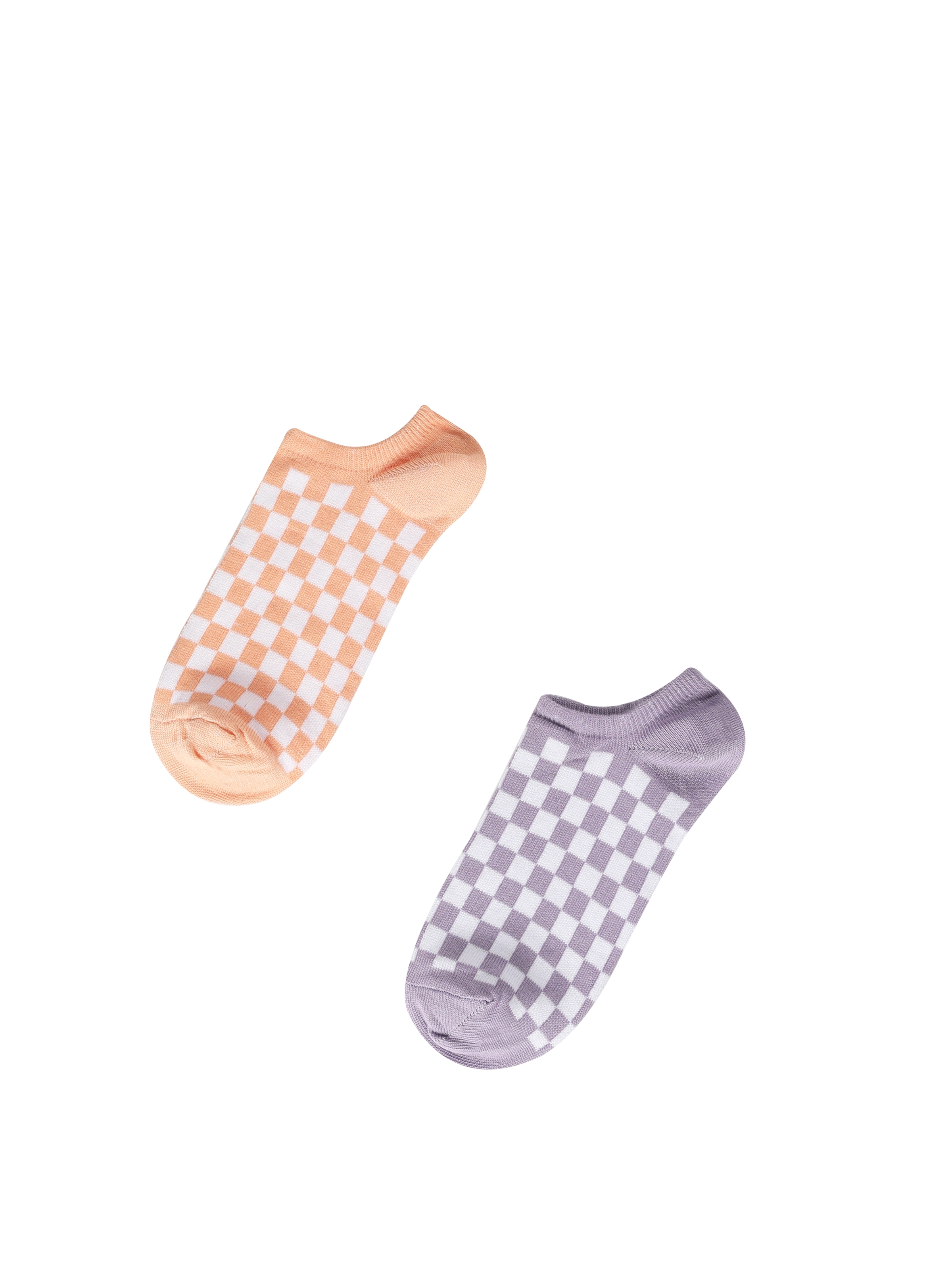 Kareli Çok Renkli Kadın Çorap