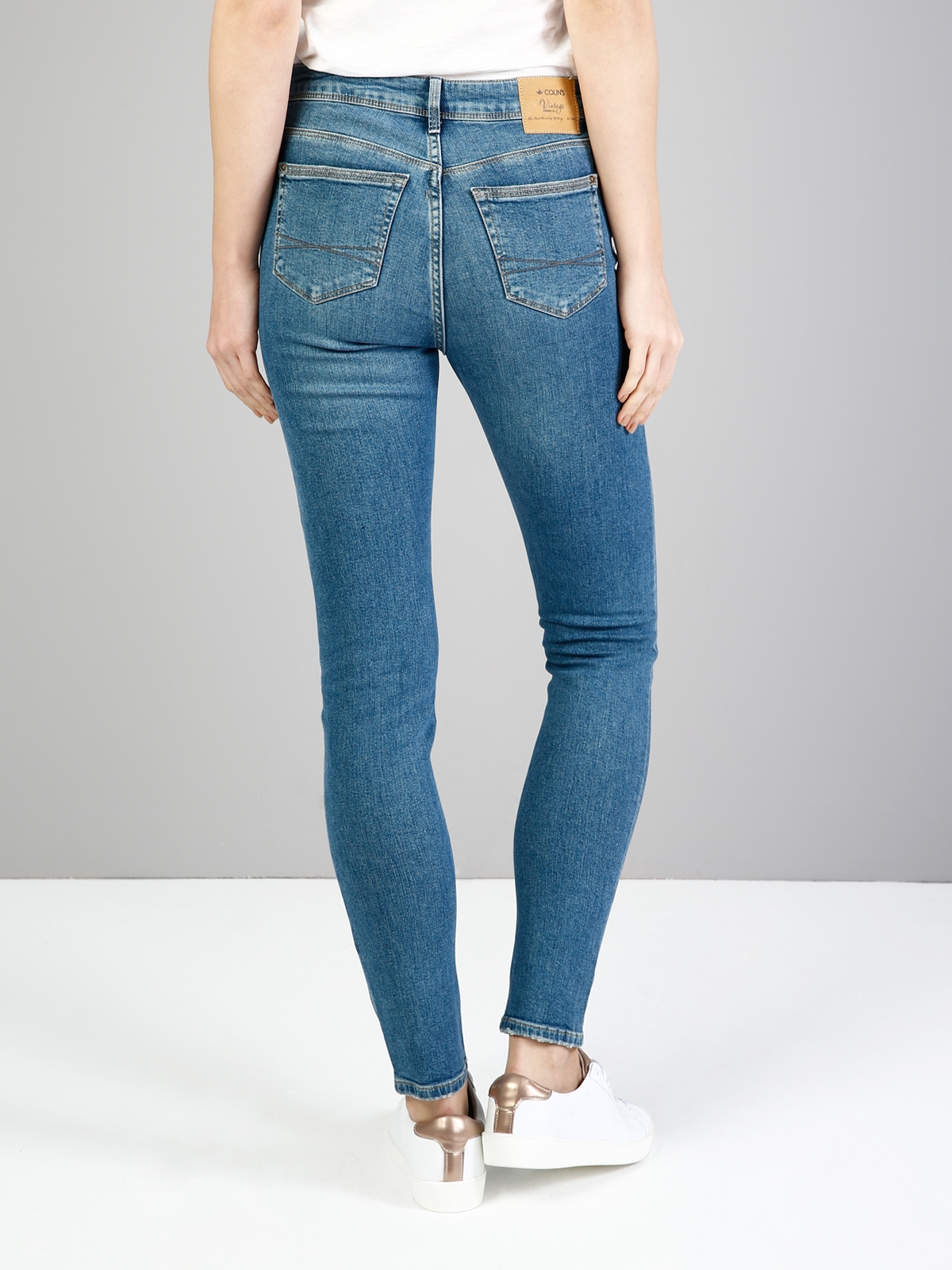 760 Diana Slim Fit Yüksek Bel Dar Paça Mavi Jean Pantolon