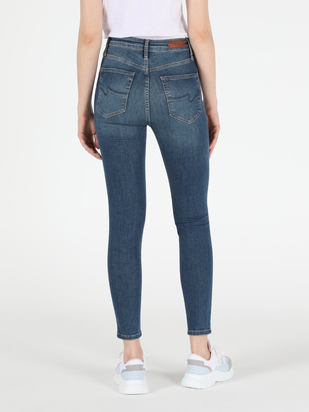 Colins 760 Dıana Yüksek Bel Dar Paça Super Slim Fit Jean Kadın Jean Pantolon. 2