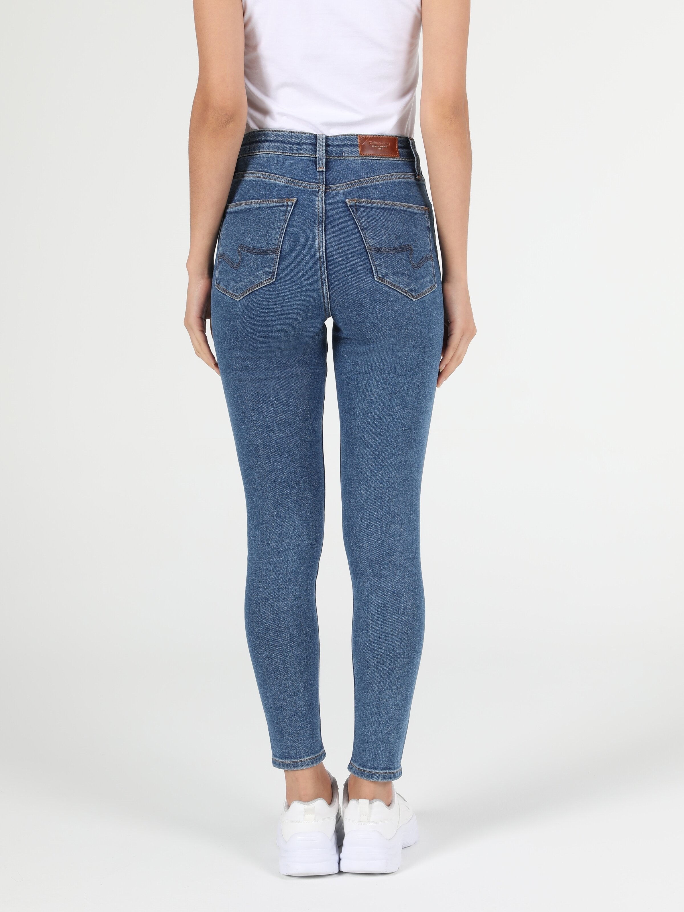 760 Dıana Yüksek Bel Dar Paça Super Slim Fit Jean Kadın Jean Pantolon