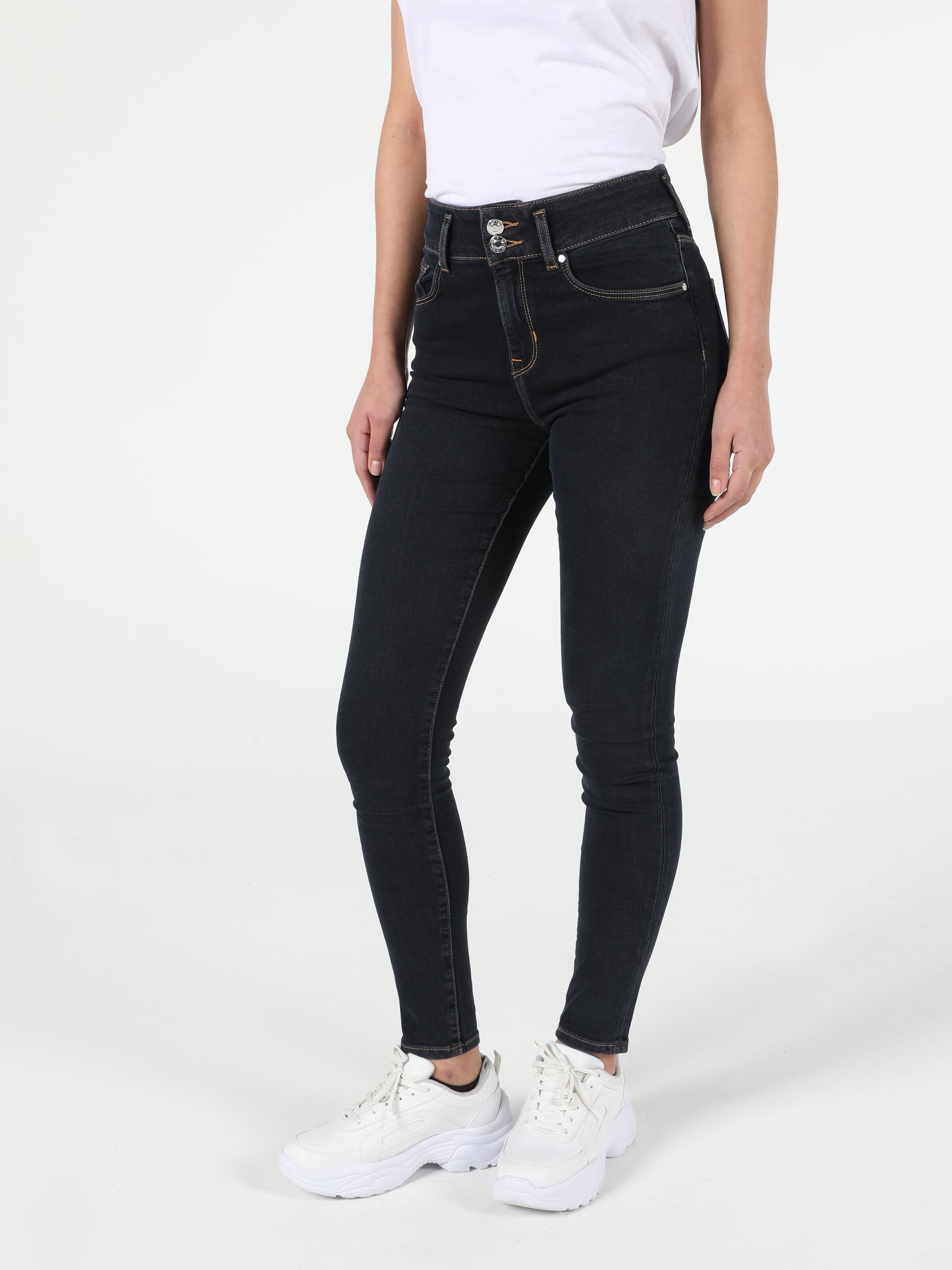 760 Dıana Yüksek Bel Dar Paça Super Slim Fit Jean Kadın Jean Pantolon Cl1052810