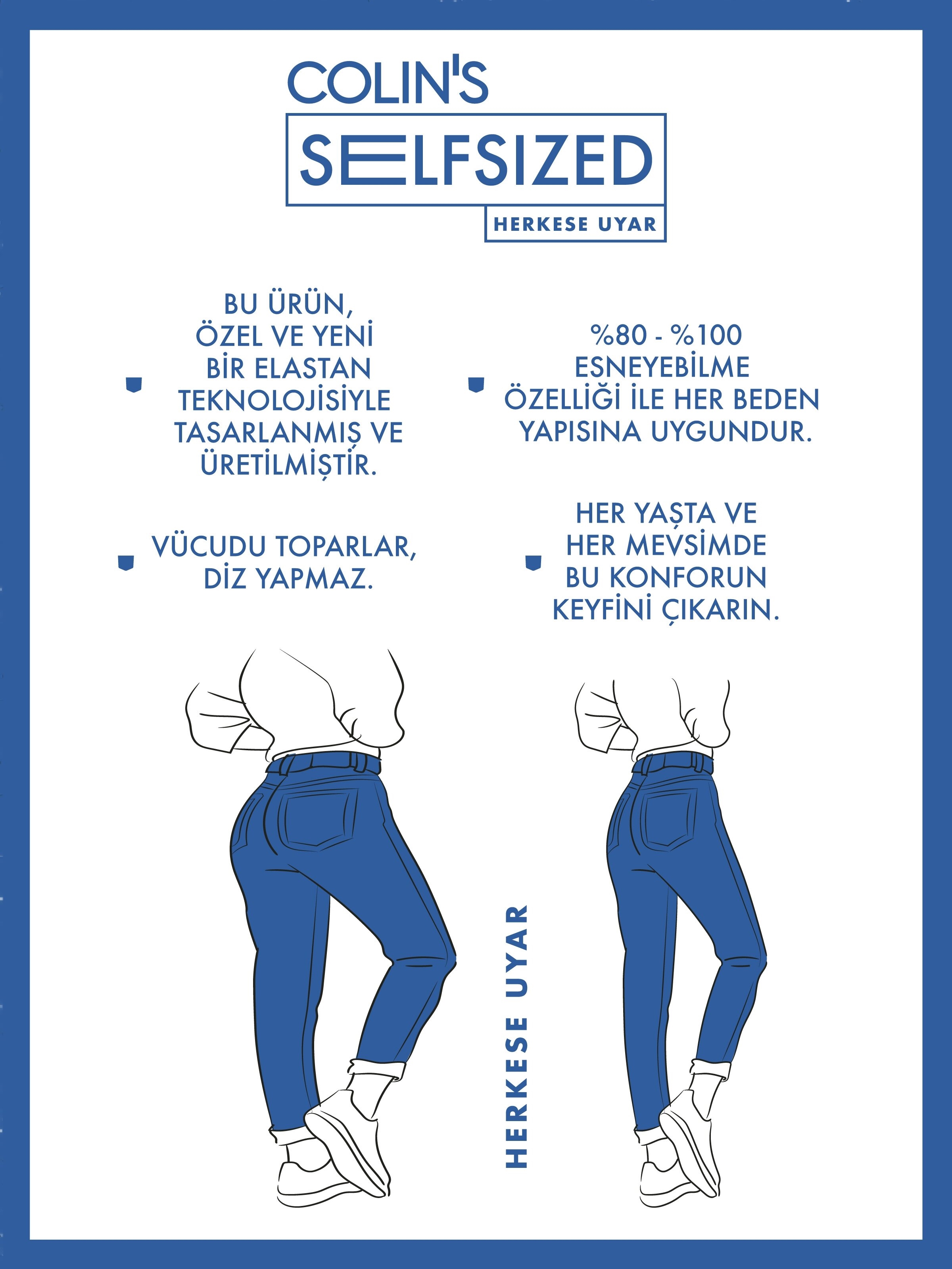 Colins SELFSIZED 760 Diana Yüksek Bel Süper Dar Kesim Dar Paça Gri Kadın Pantolon. 5