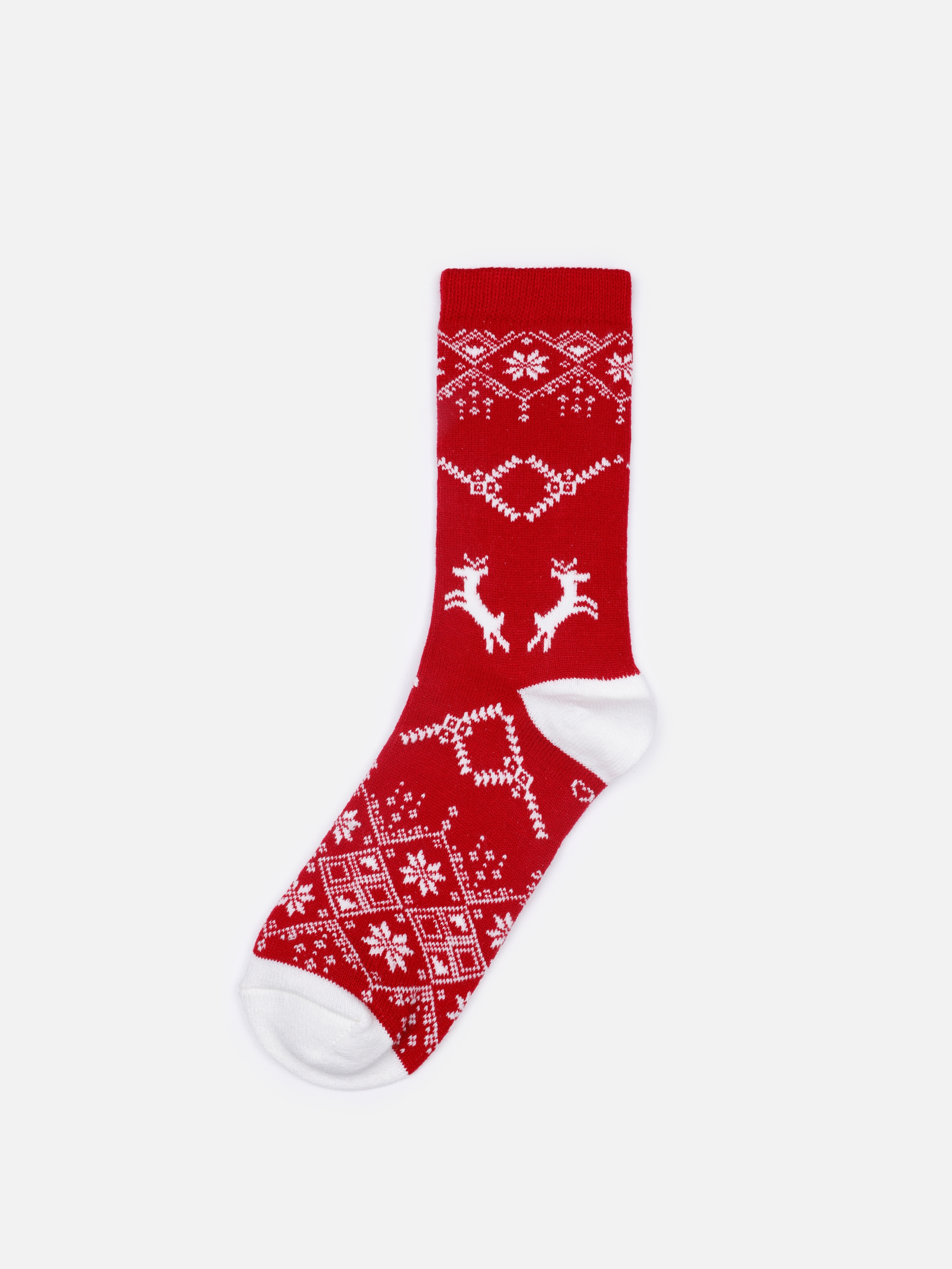 Desenli Kırmızı Kadın Çorap Cl1056152