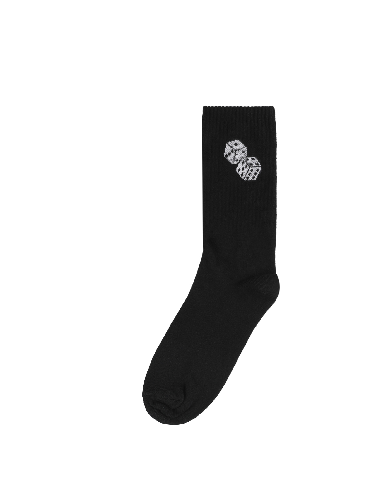Zar Detaylı Siyah Çorap