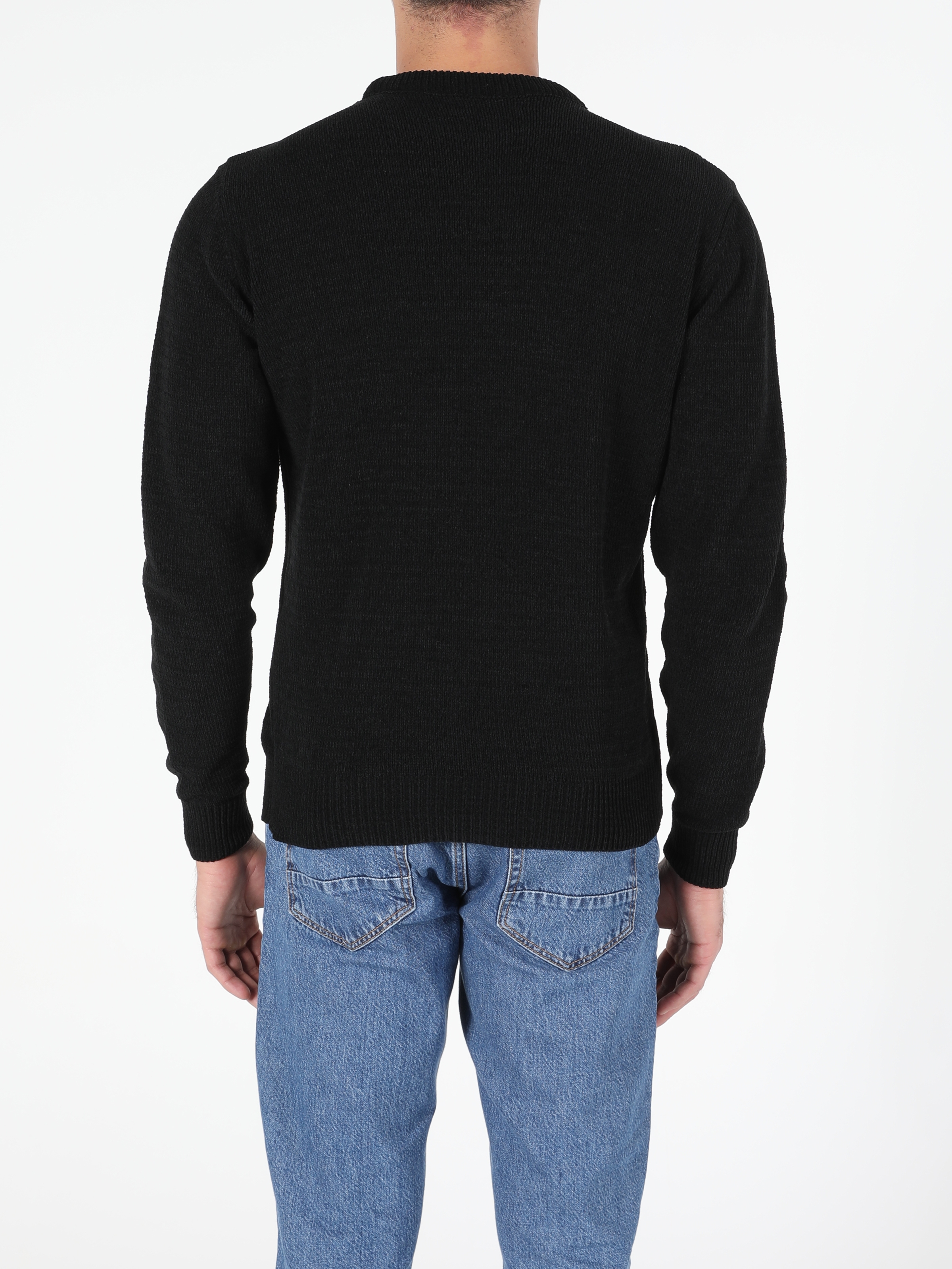 Colins Black Men Sweaters. 2