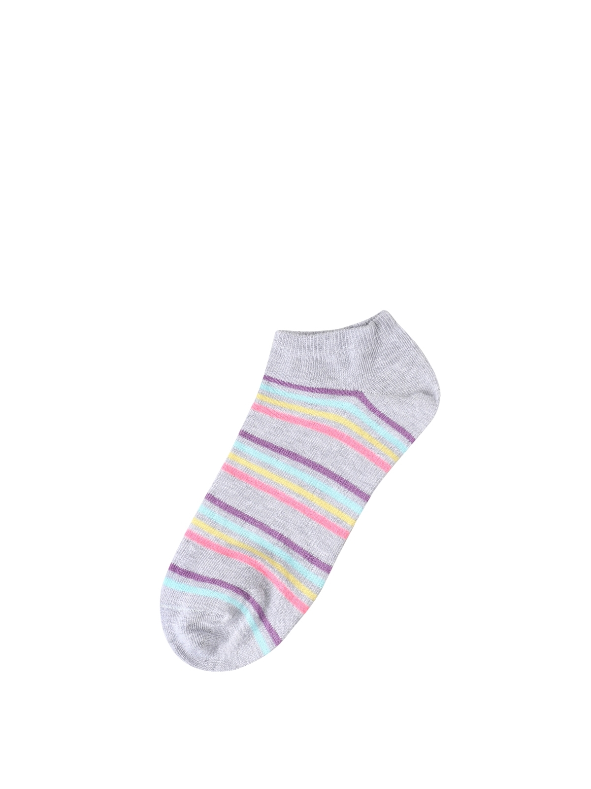 Çizgili Çok Renkli Kadın Çorap