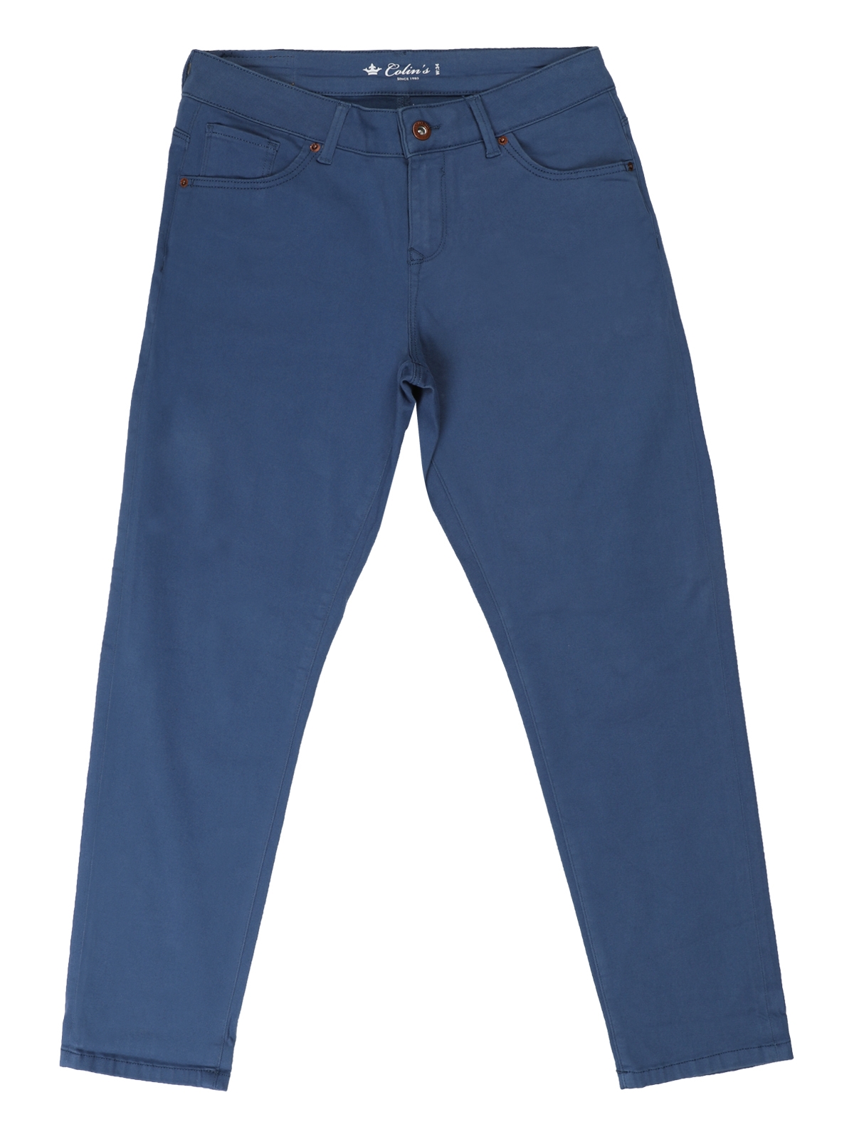 Süper Slim Fit Yüksek Bel Süper Dar Paça Mavi Kadın Pantolon Cl1028774
