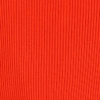 Dar Kesim V Yaka Çizgi Detaylı Kırmızı Kadın Kısa Kol Tişört Cl1068002