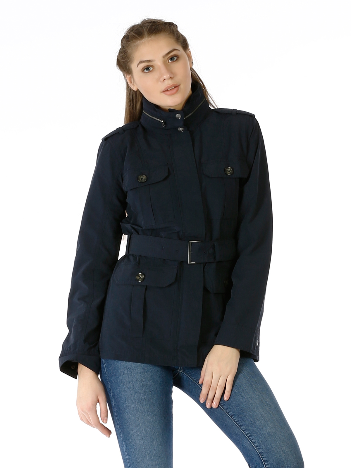 Colins Navy Woman Jackets. 4 Colins Navy Woman Jackets. 4