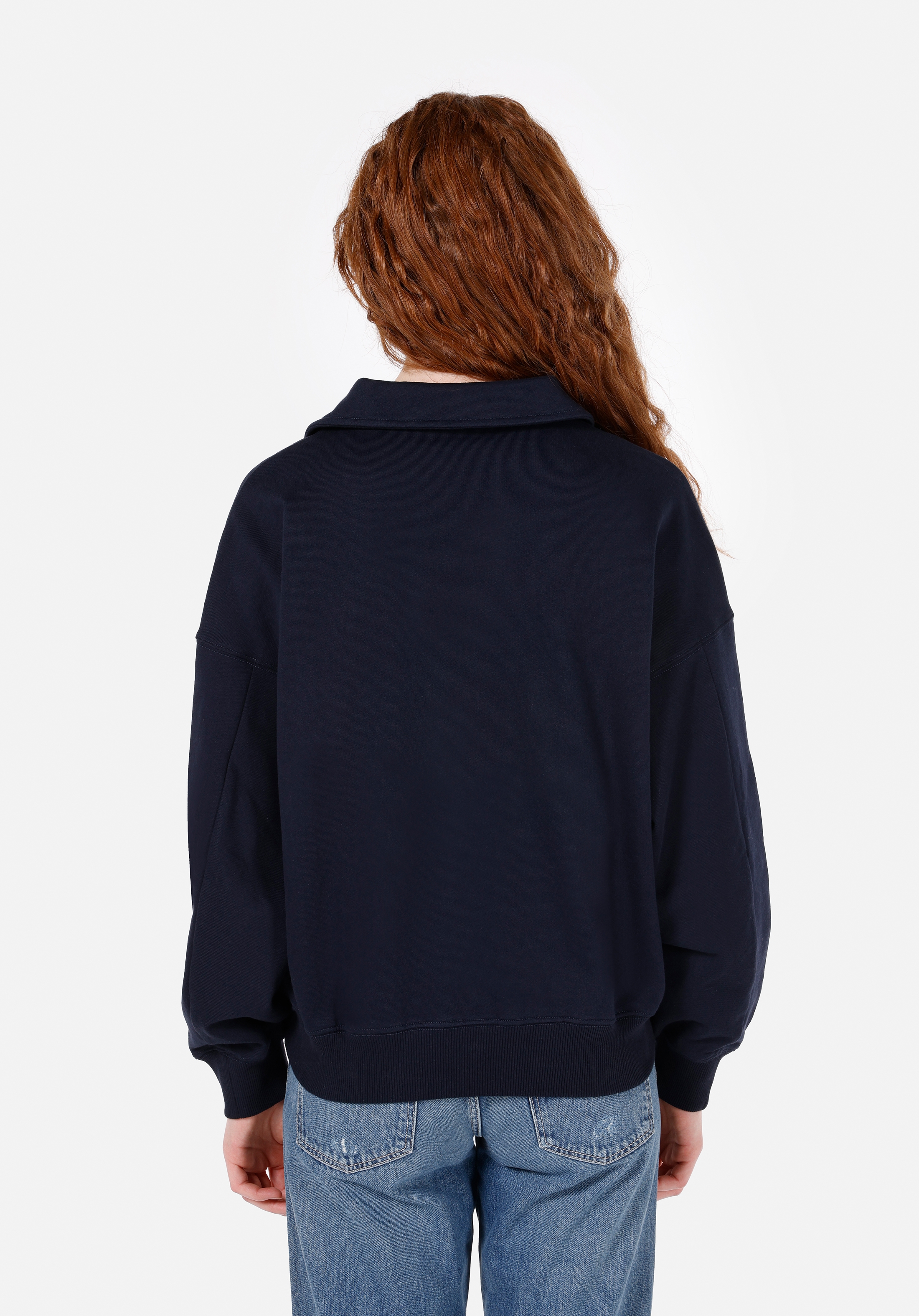 Lacivert Kadın Sweatshirt