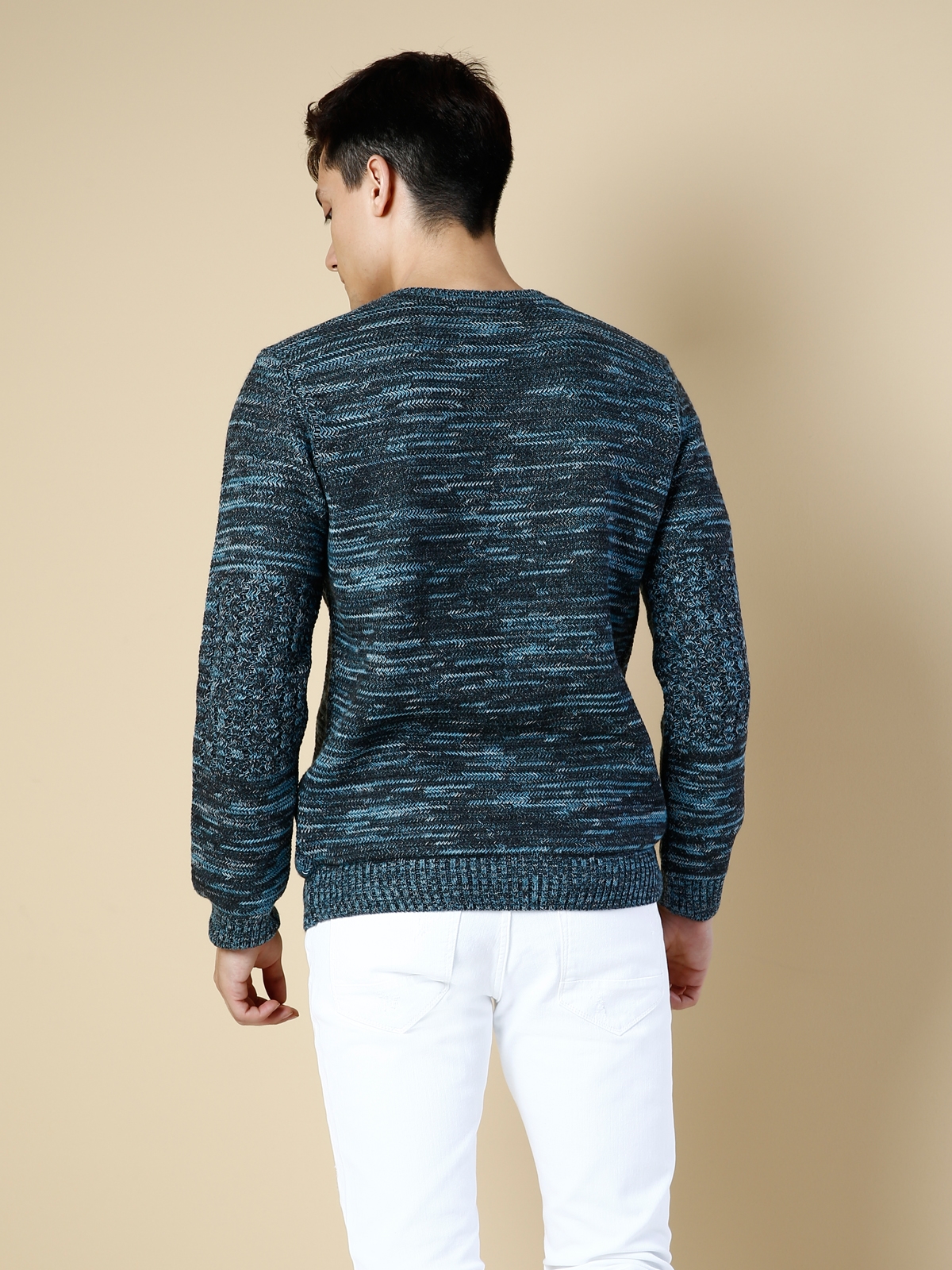 Colins Blue Men Sweaters. 2