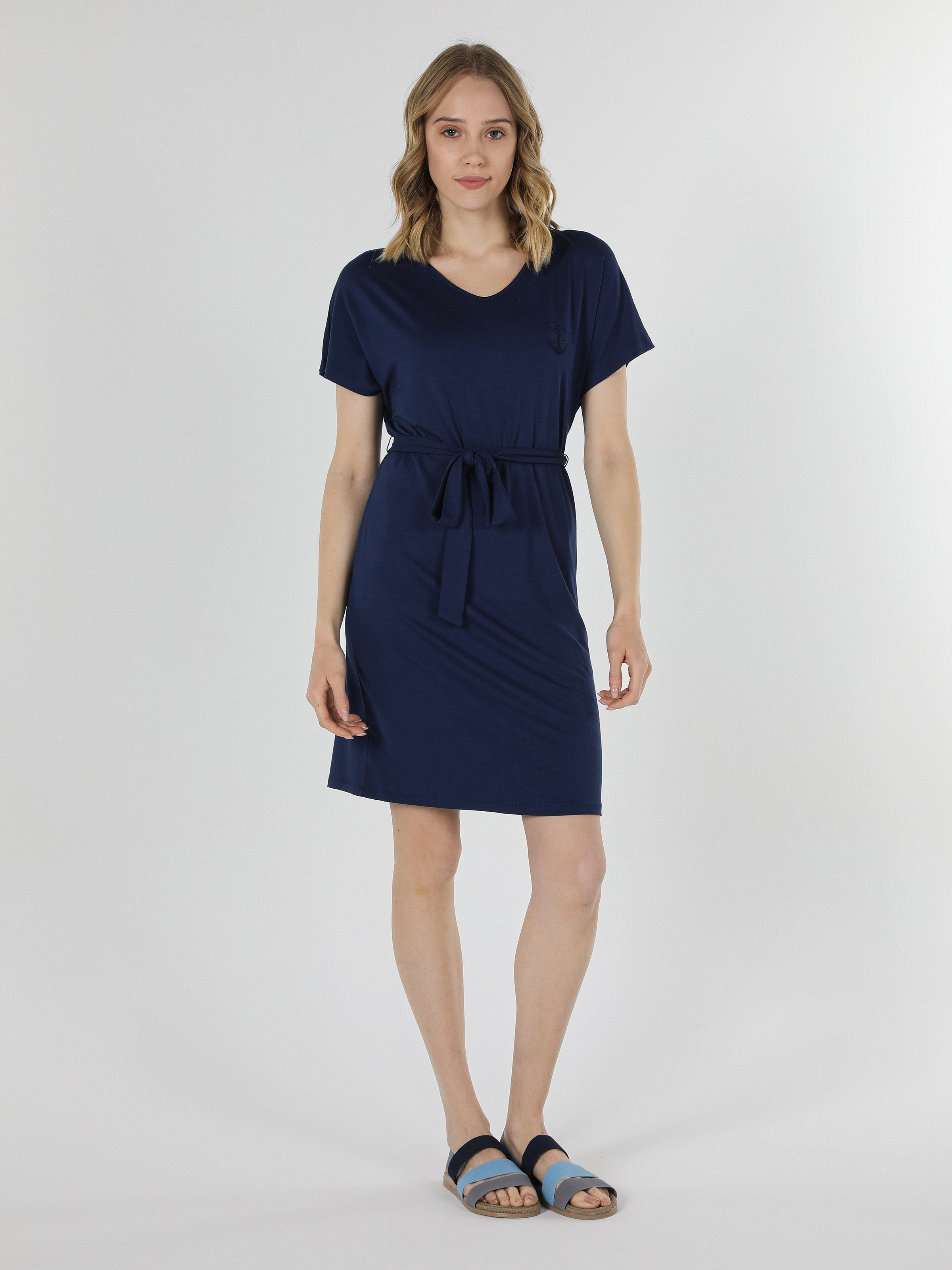 Regular Fit Mavi Kadın Elbise Cl1058183