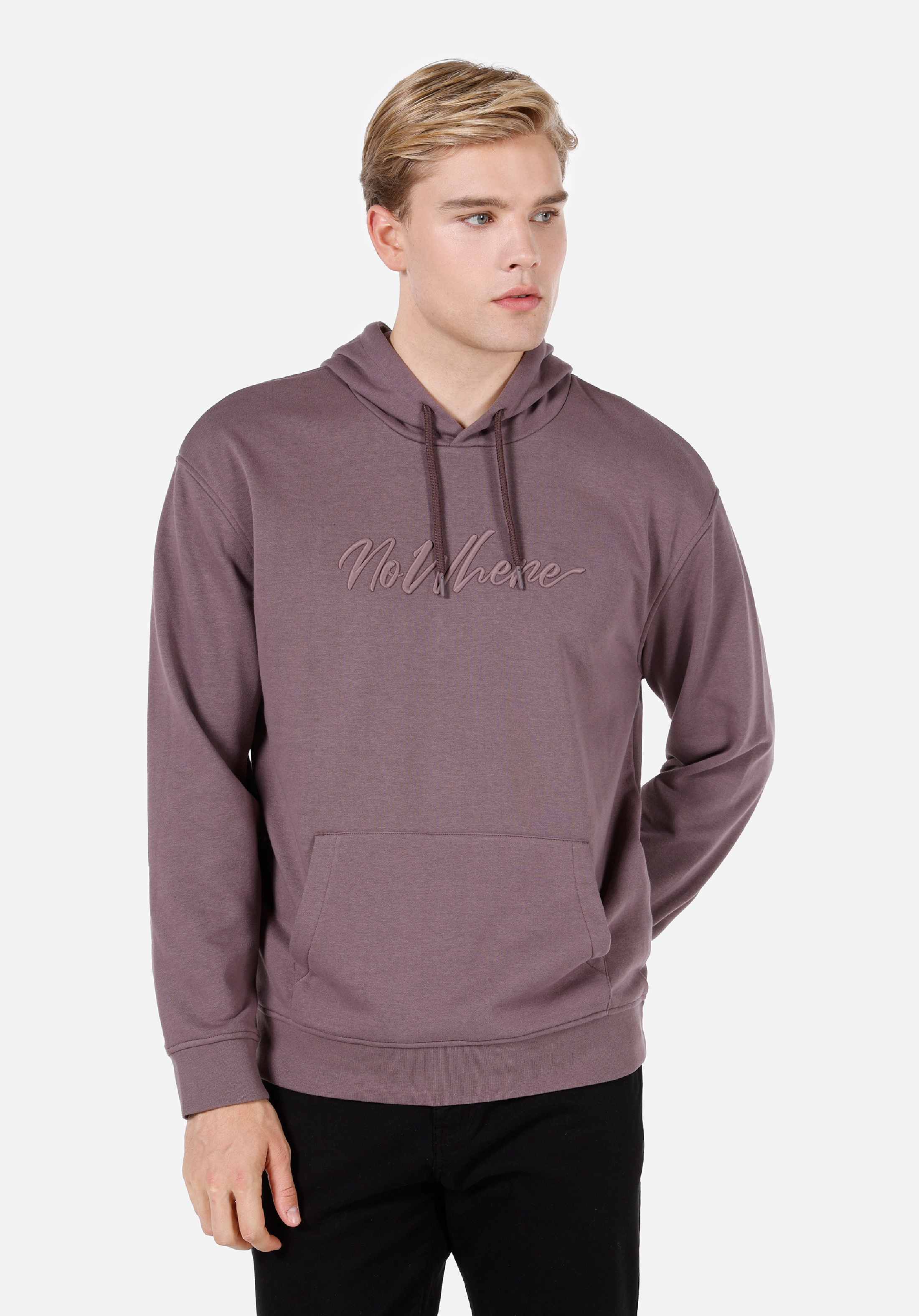 Mor Erkek Sweatshirt