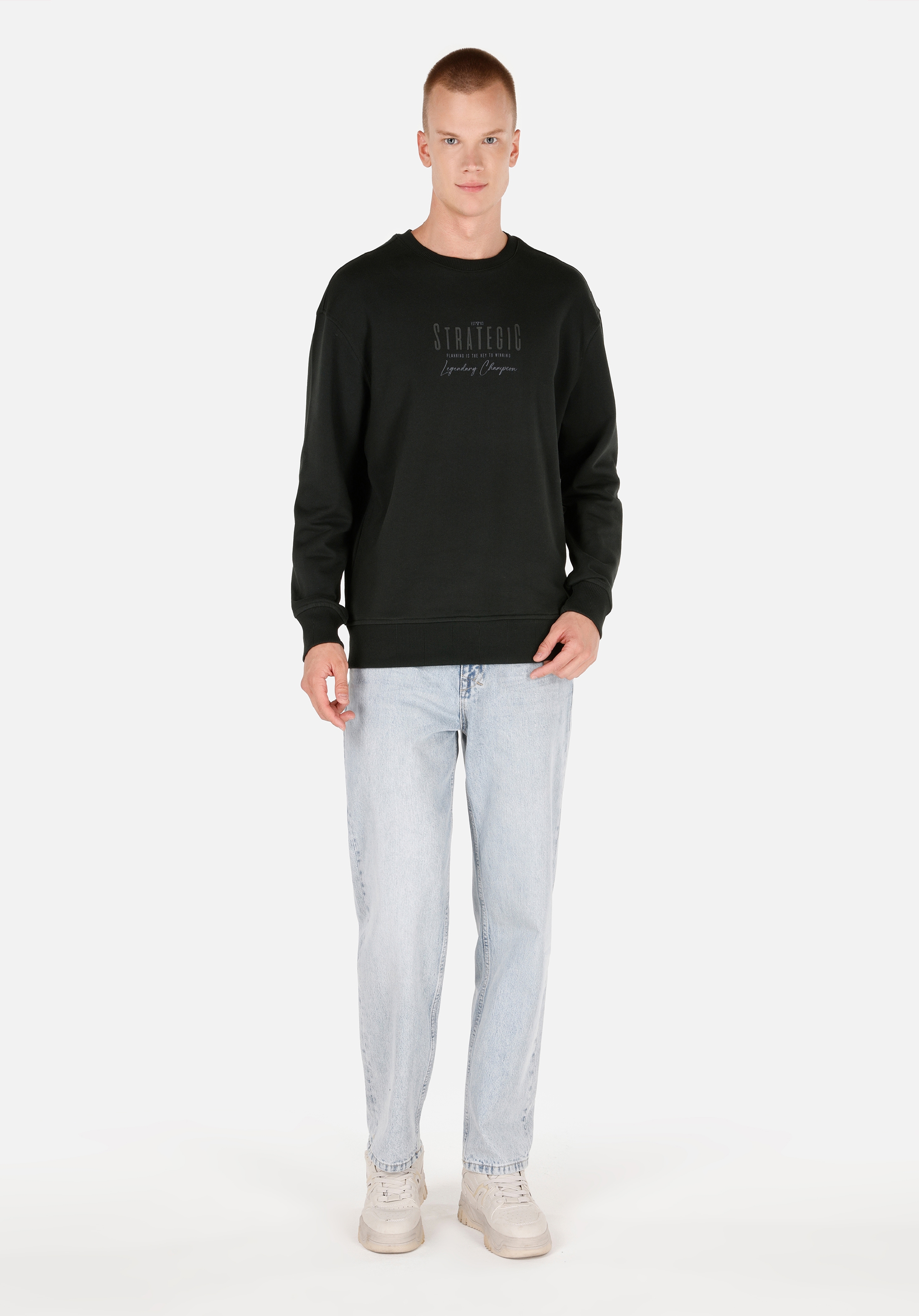 Yeşil Erkek Sweatshirt