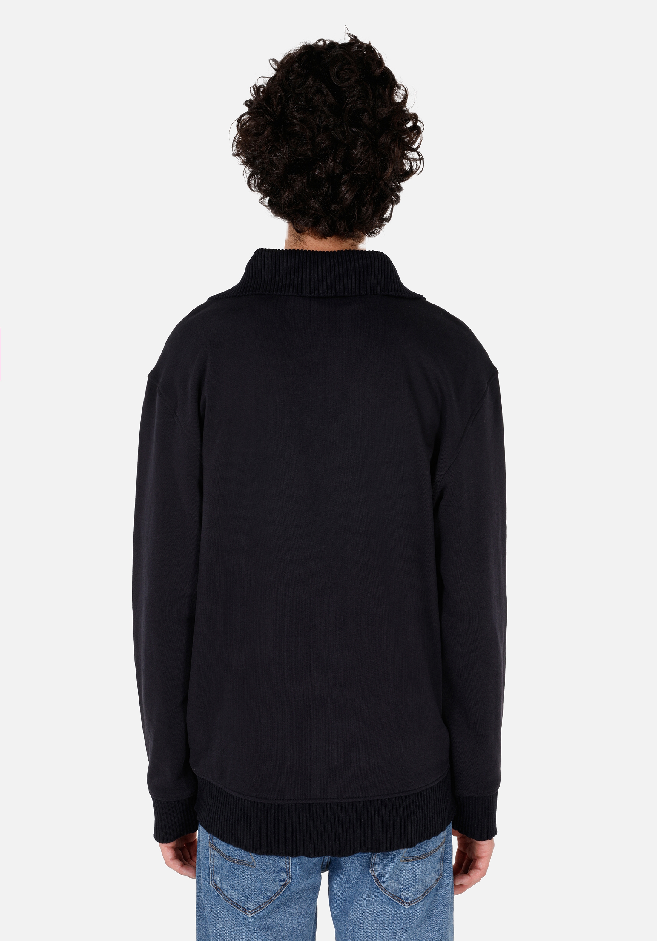 Siyah Erkek Sweatshirt