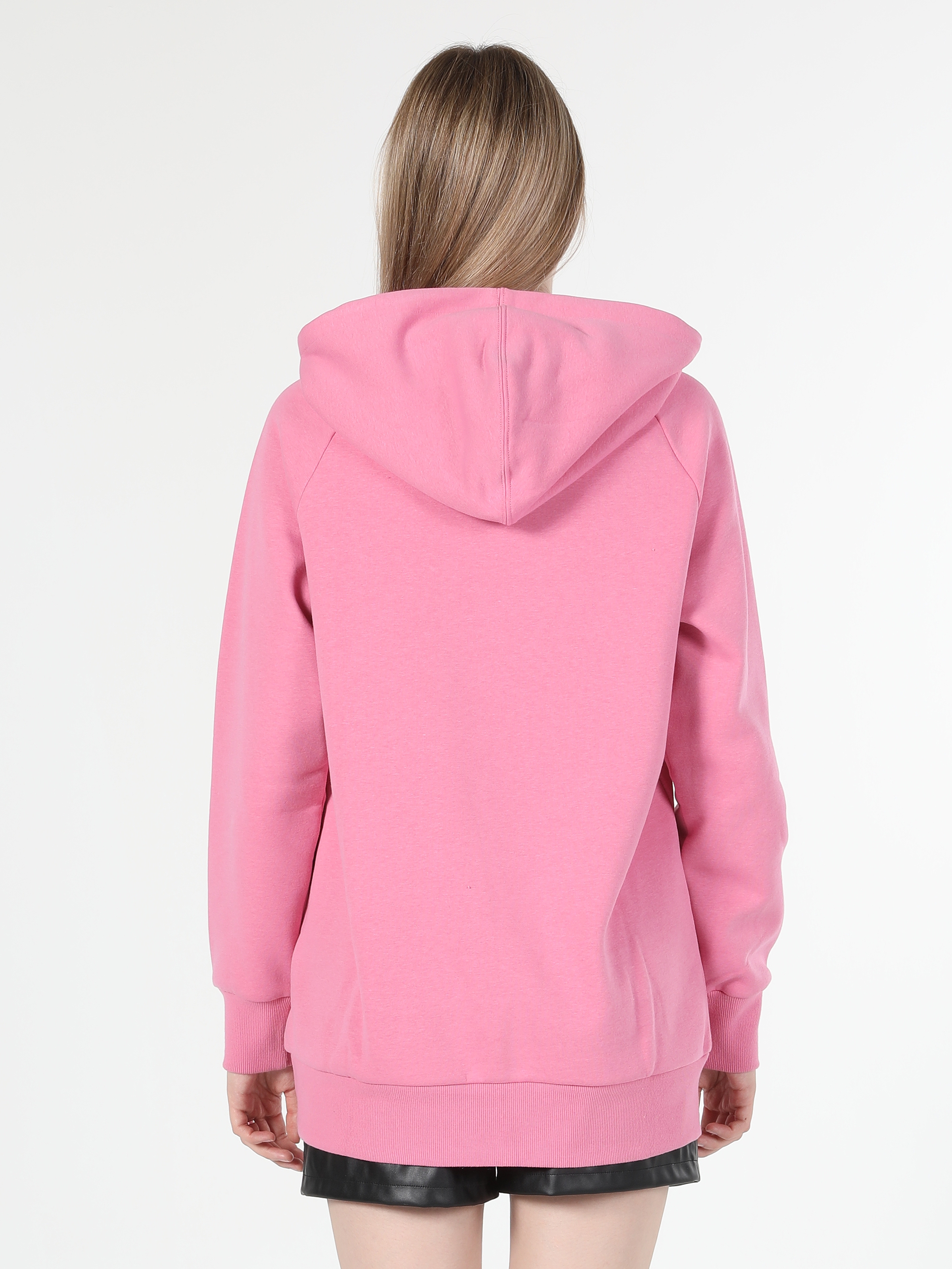 Pembe Kadın Sweatshirt