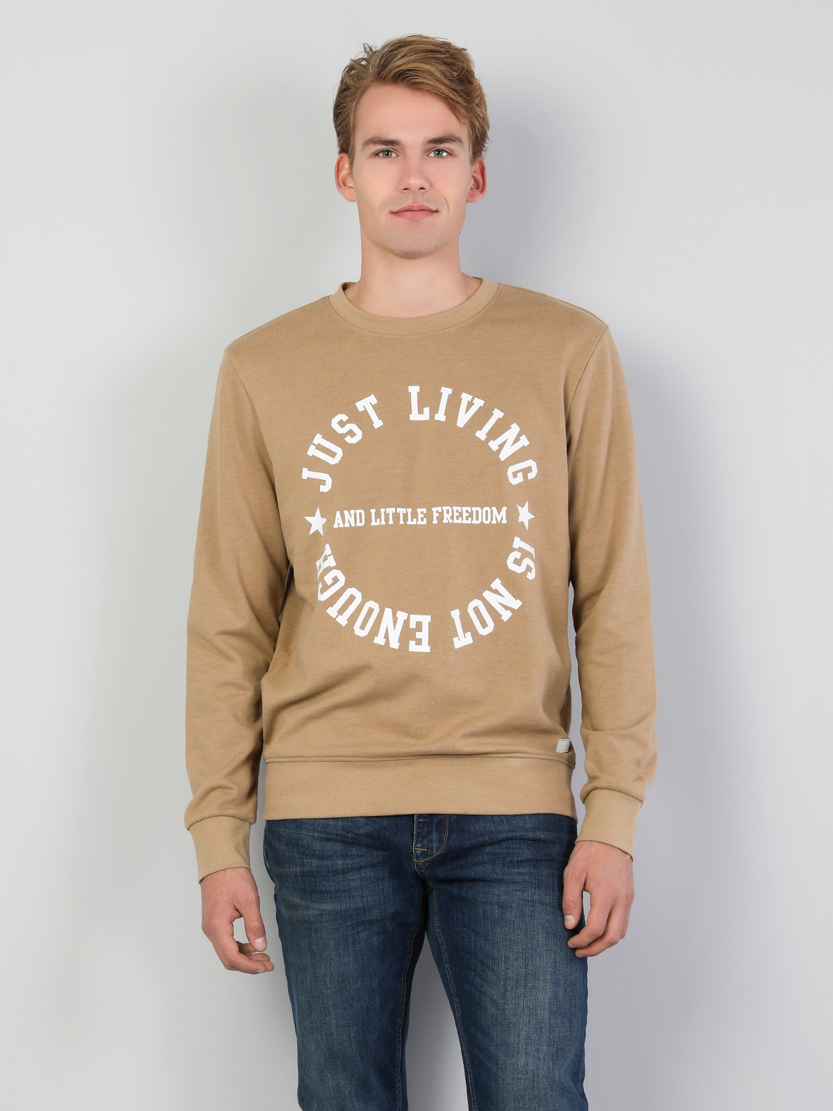 Camel Erkek Sweatshirt