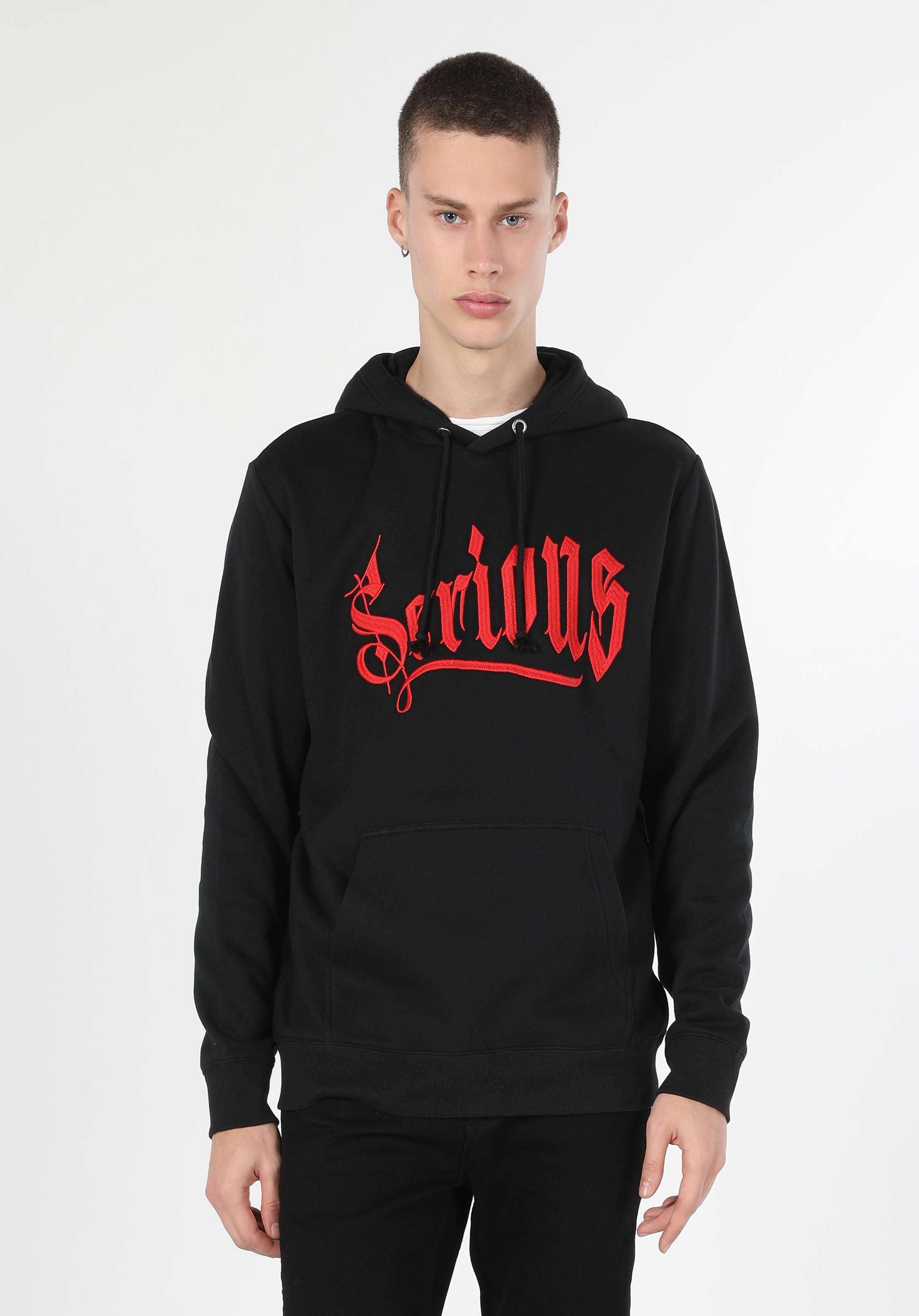 Siyah Erkek Sweatshirt