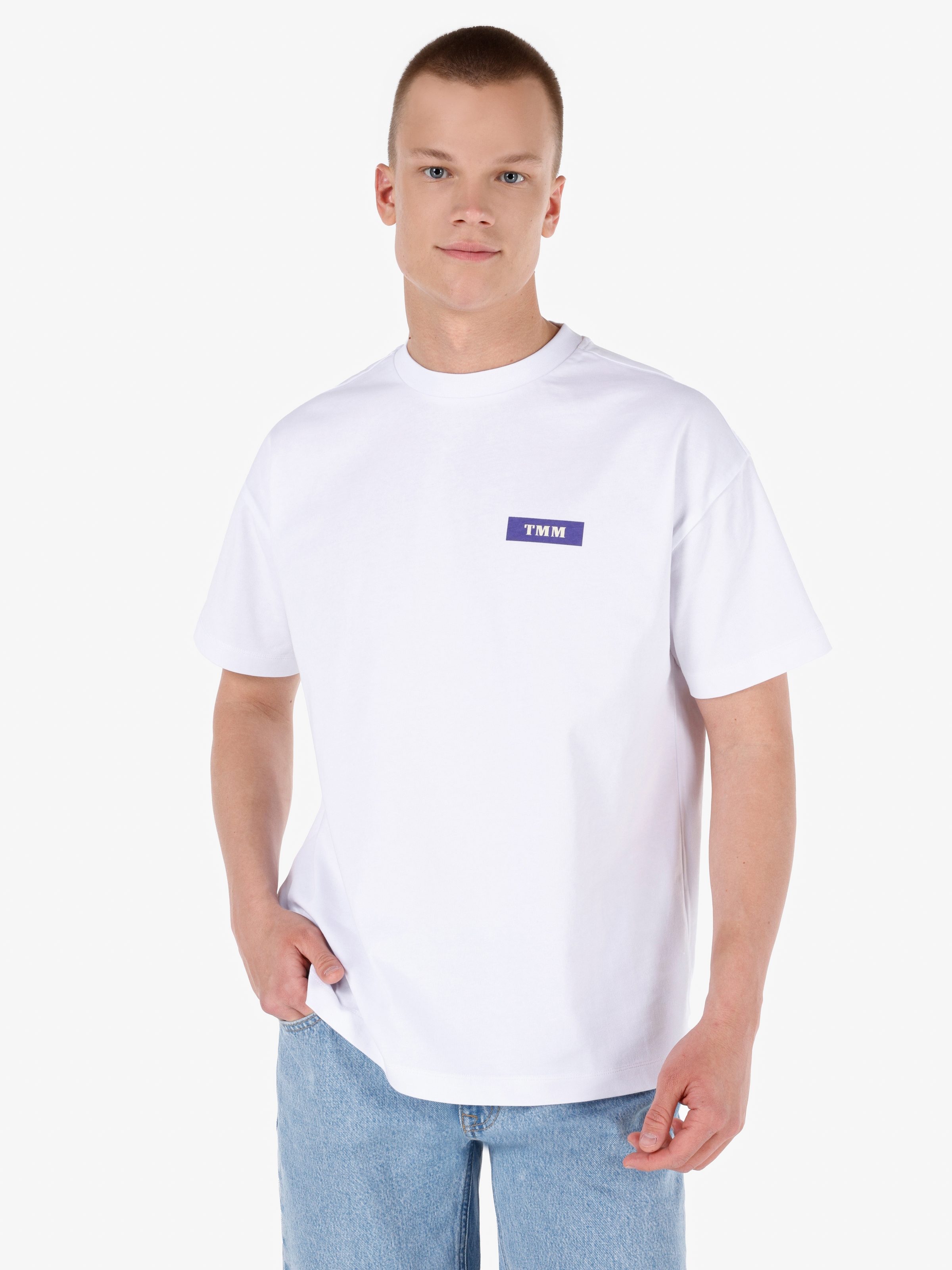 Unısex Beyaz Lilseb Sloganlı Tişört