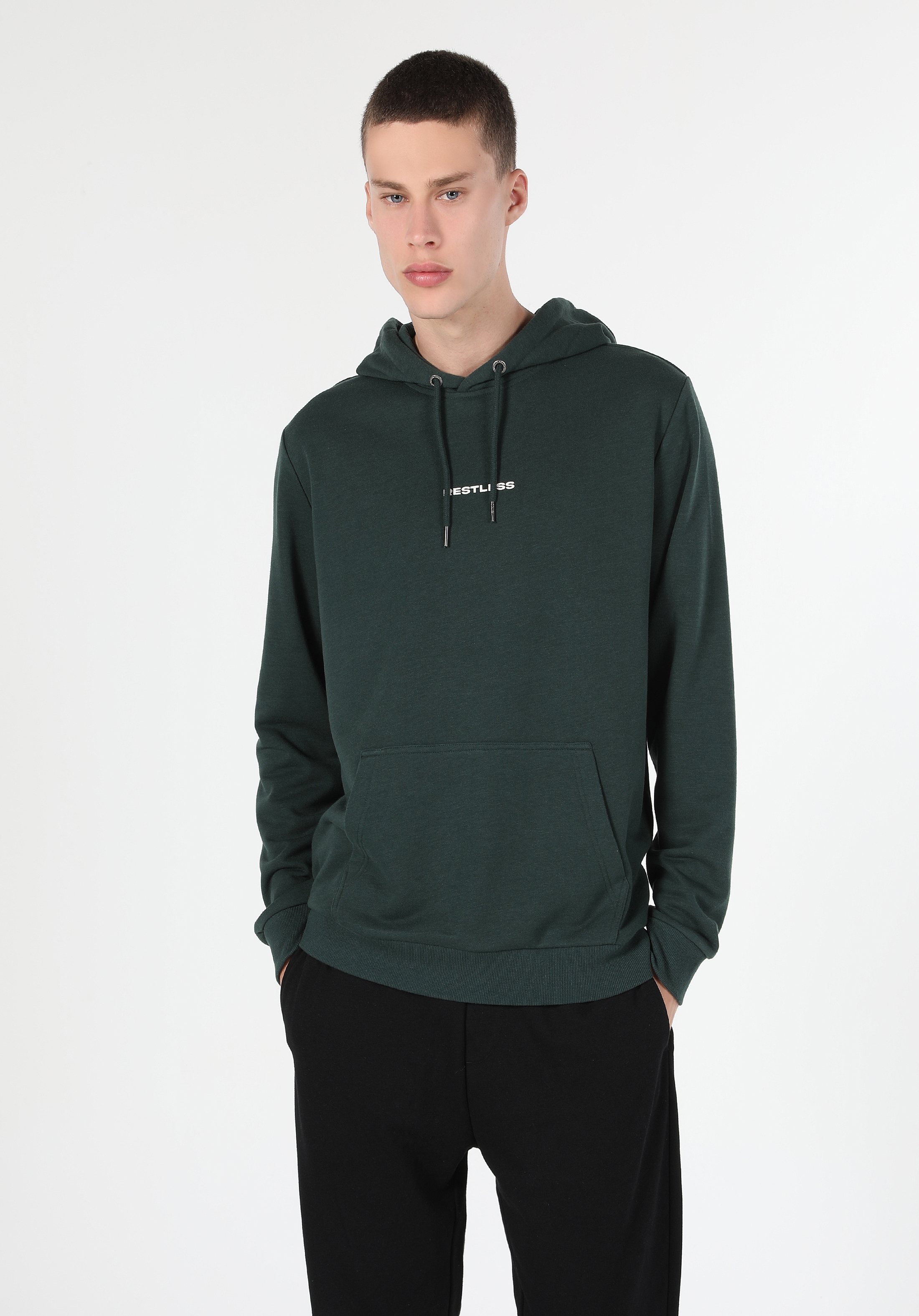 Yeşil Erkek Sweatshirt