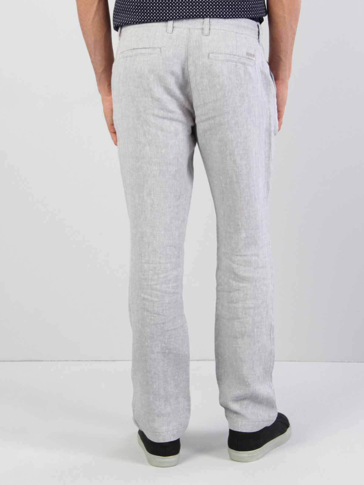 Colins Regular Fit Orta Bel Düz Paça Erkek Gri Pantolon. 2 Colins Regular Fit Orta Bel Düz Paça Erkek Gri Pantolon. 2